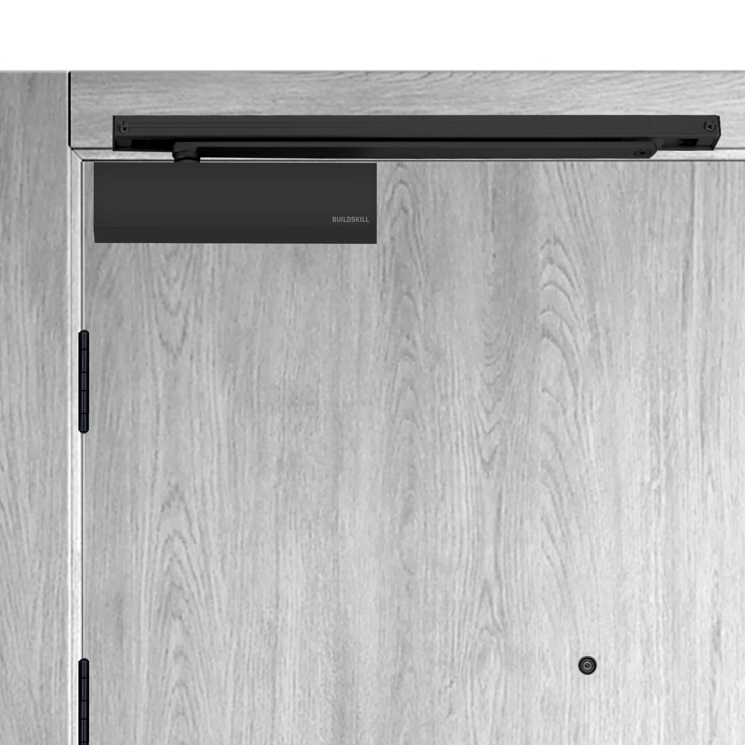 Buildskill Square Door Closer with Cover - Load Capacity 85kg
