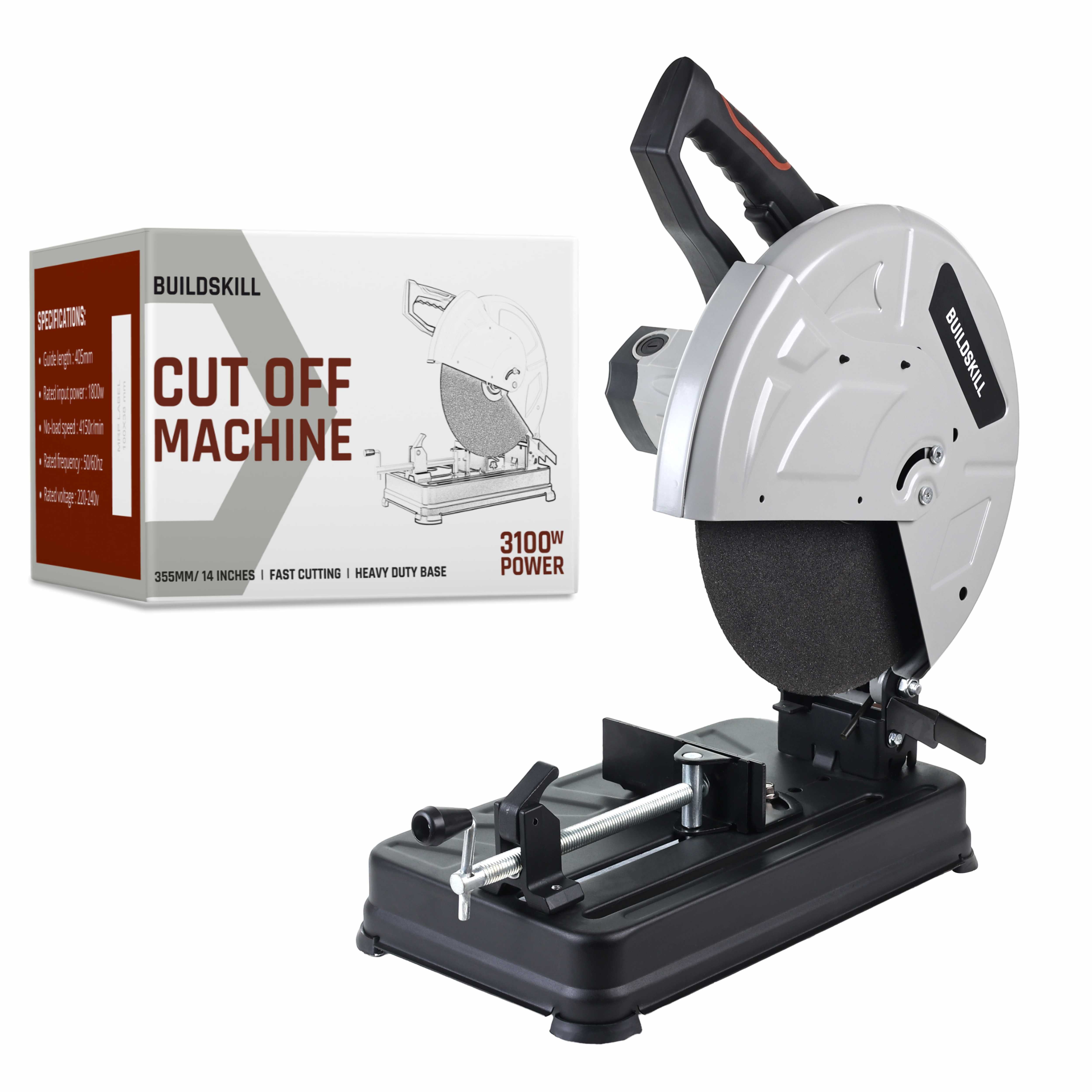 Buildskill 3100W Cut Off Machine – Heavy-Duty 355MM Blade