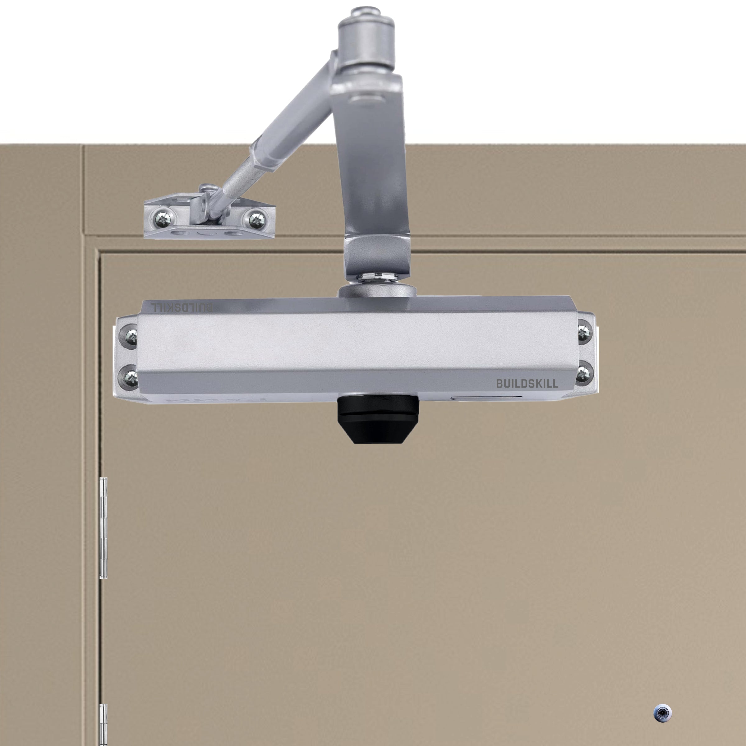 Buildskill Hydraulic Door Closer – Scissors Arm, 65kg Capacity