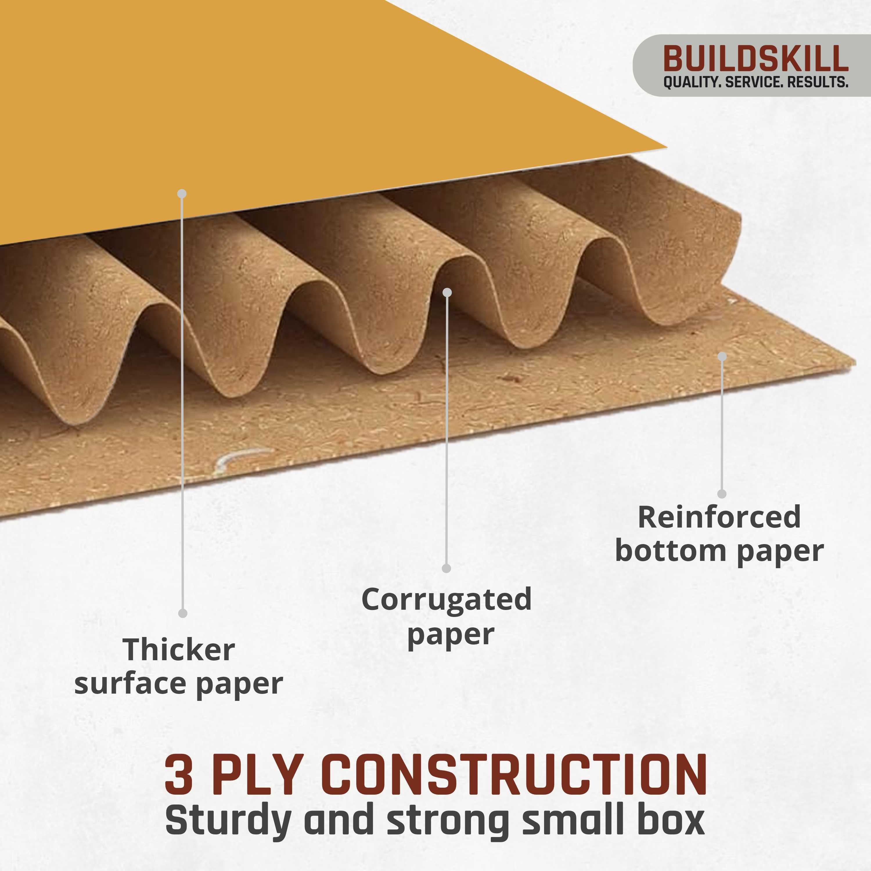 Buildskill 3 Ply Corrugated Box (Small)