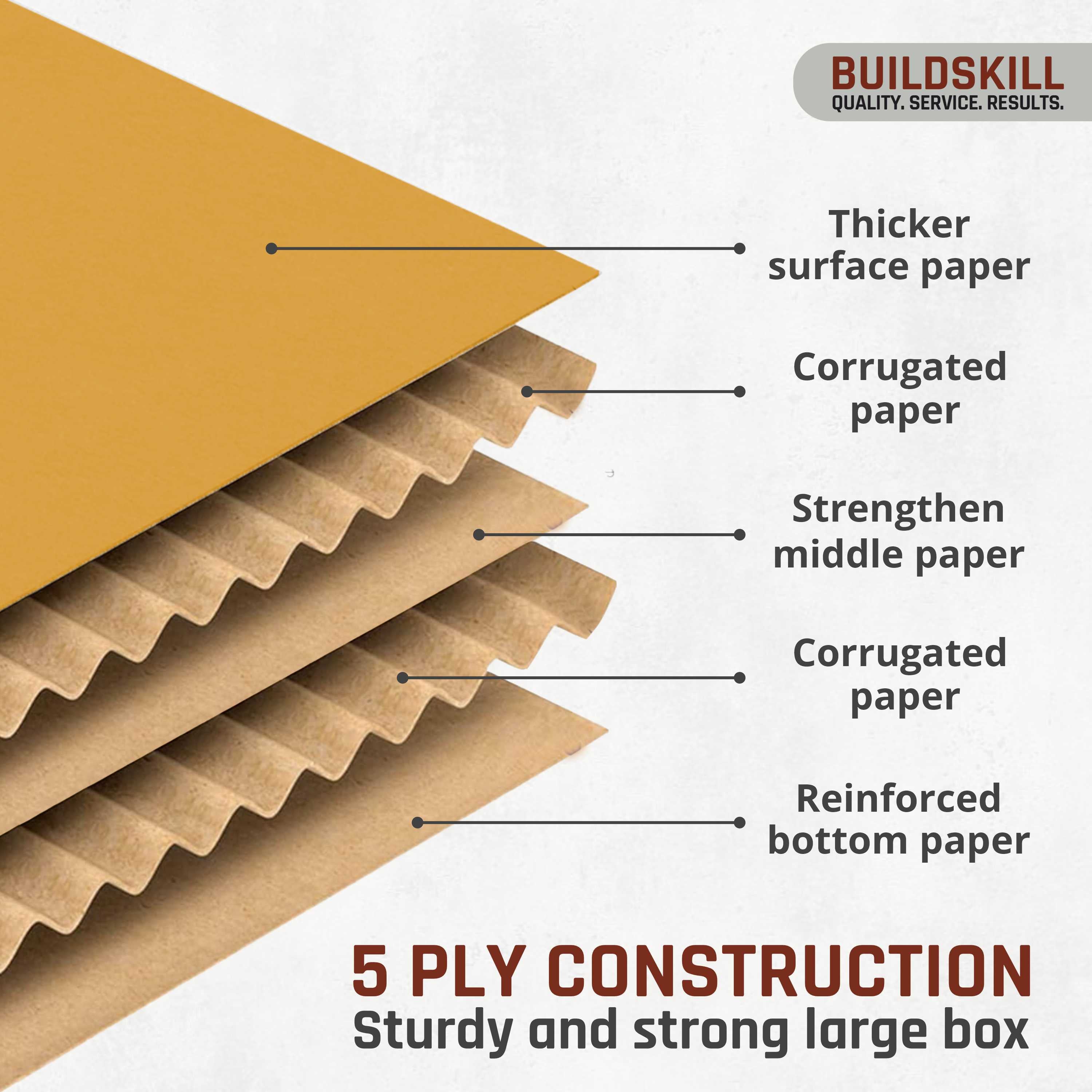 Buildskill 5 Ply Corrugated Box (Large)