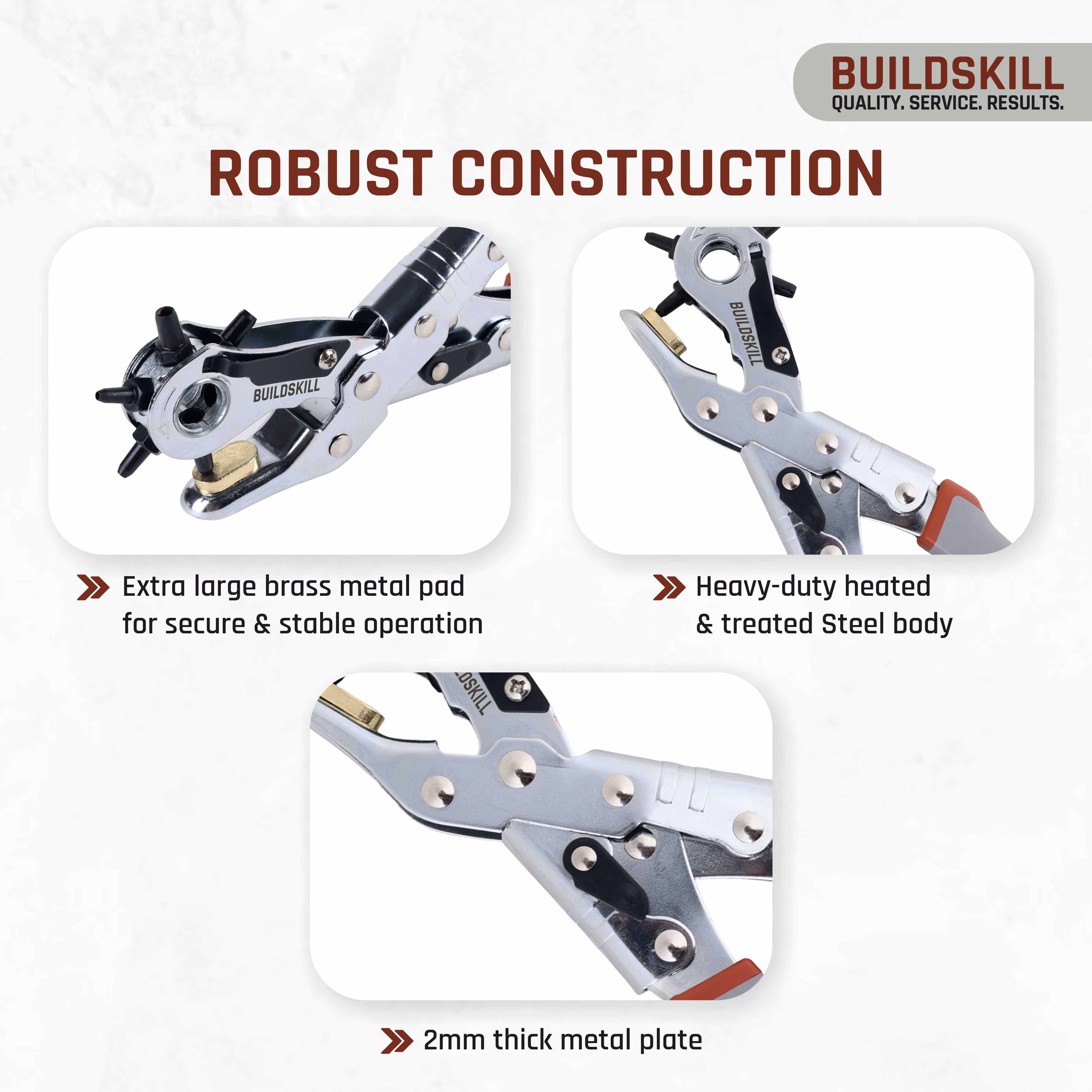 Buildskill Leather Hole Puncher – Durable and Precise Tool