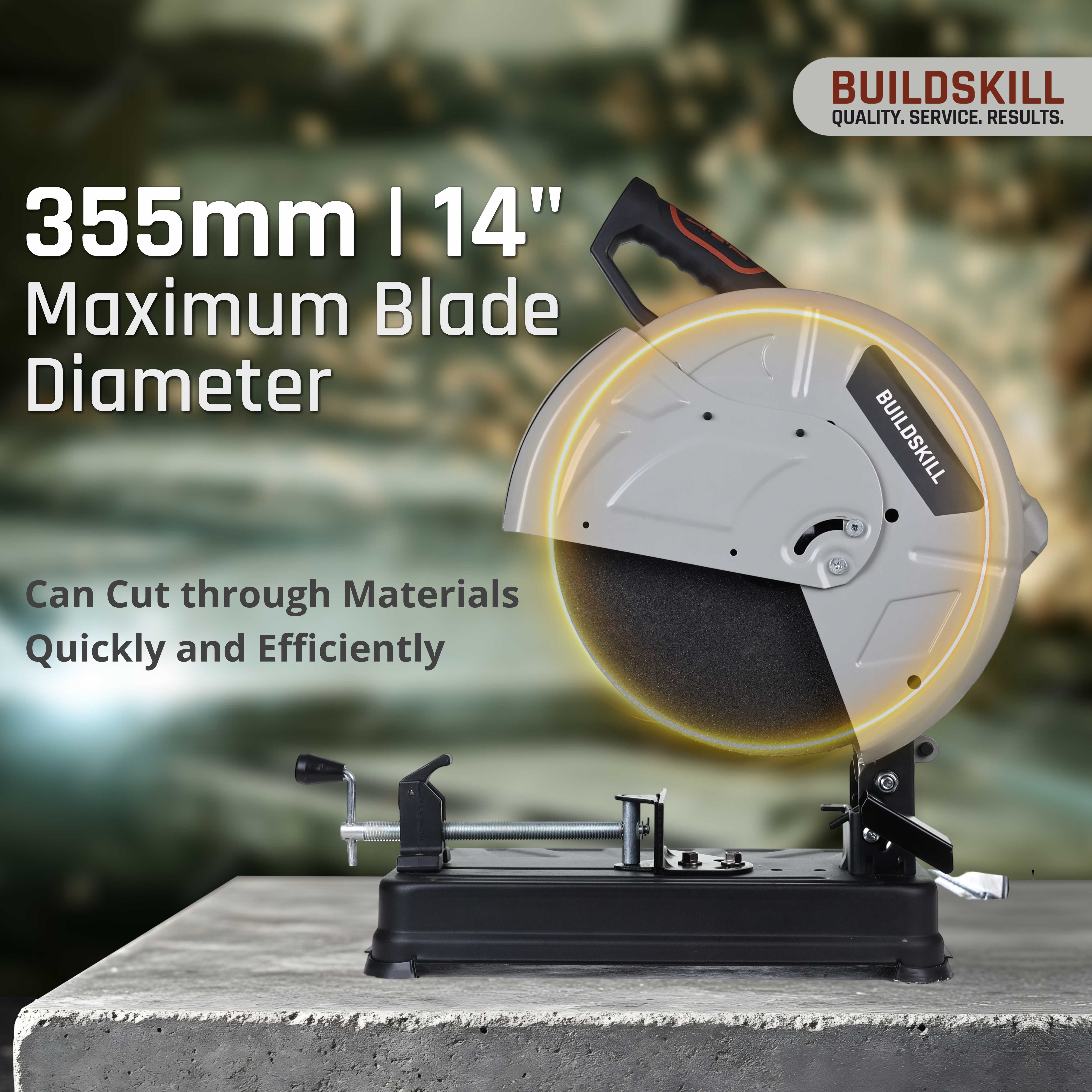 Buildskill 3100W Cut Off Machine – Heavy-Duty 355MM Blade