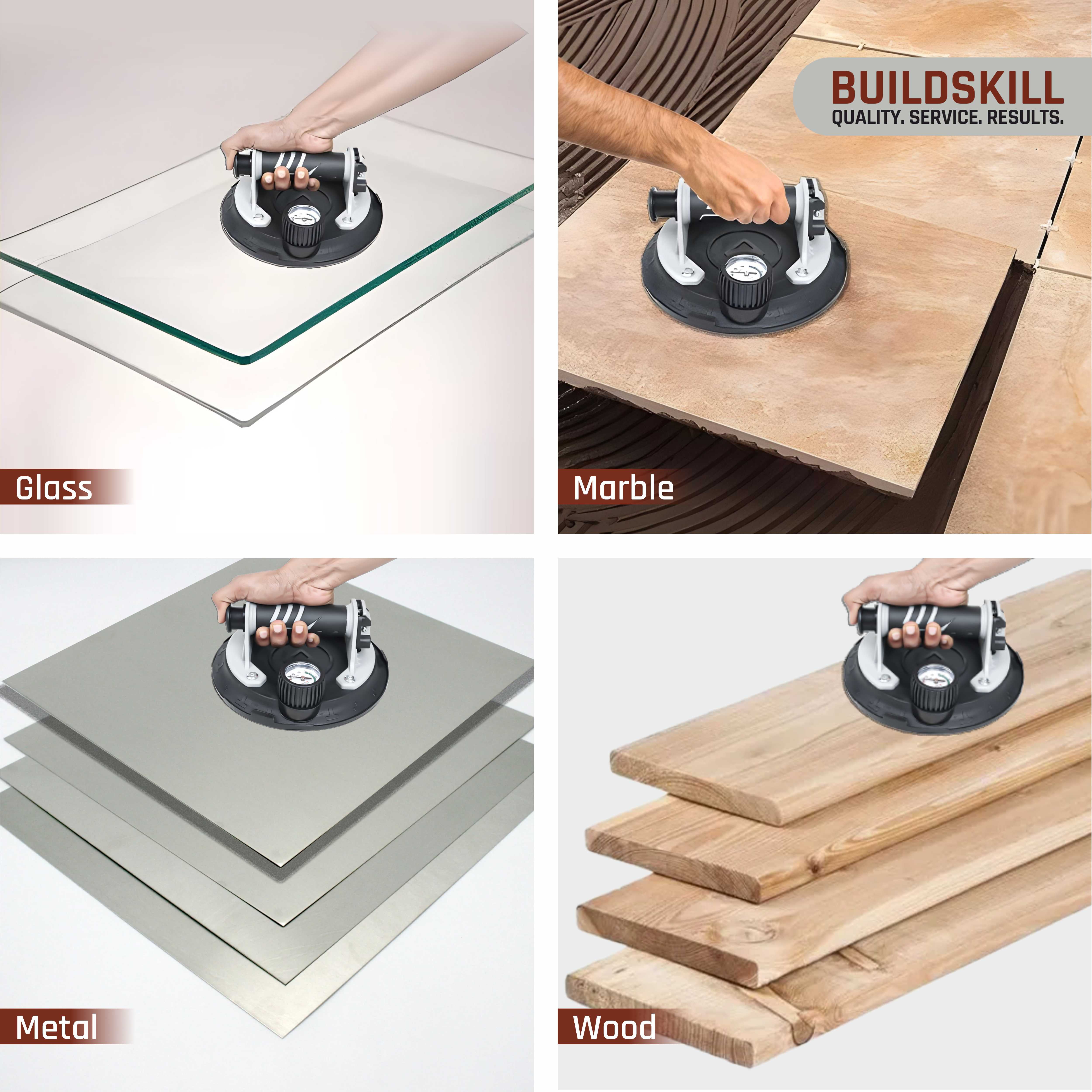 Buildskill Tile Lifter Manual with Meter