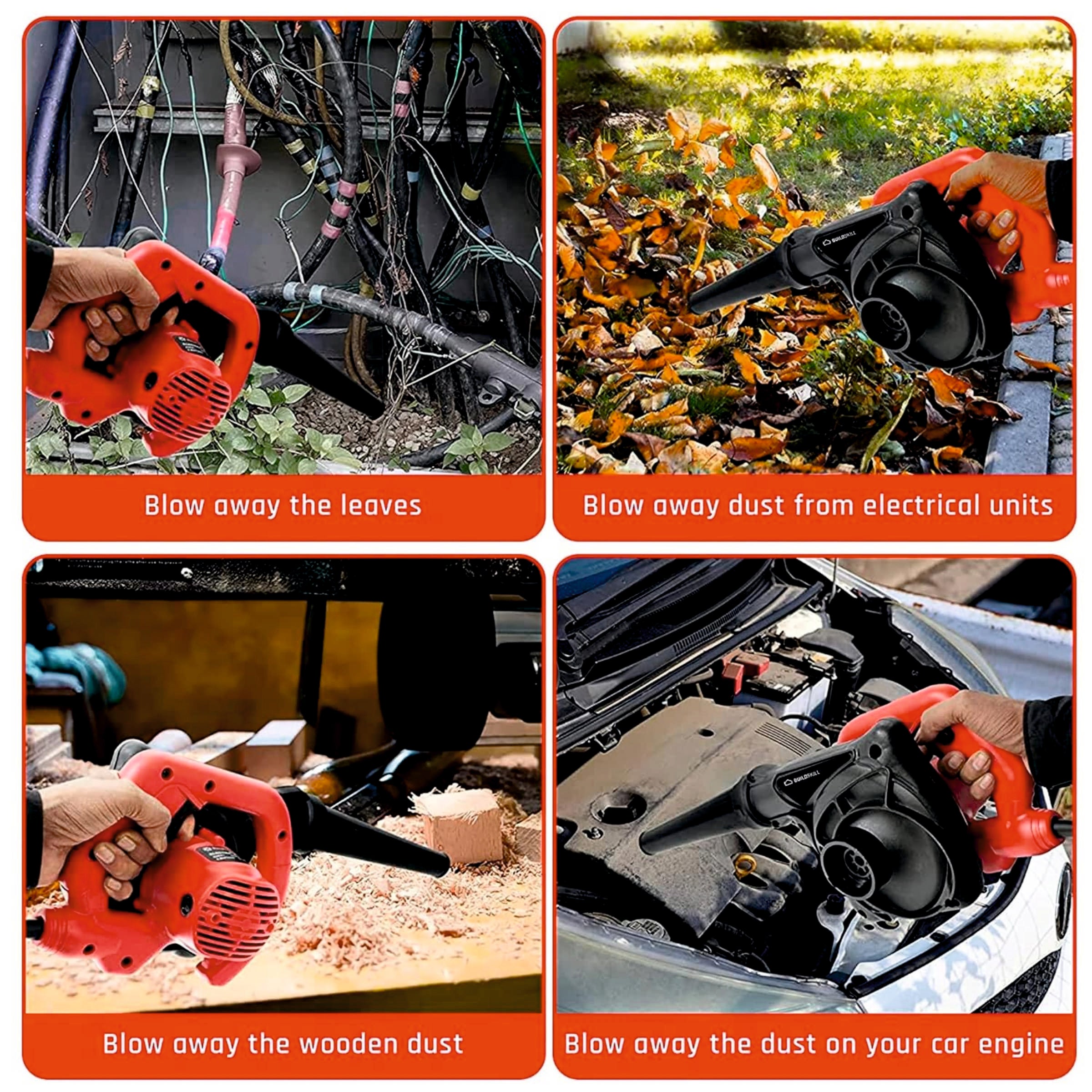 Buildskill 850W Electric Blower