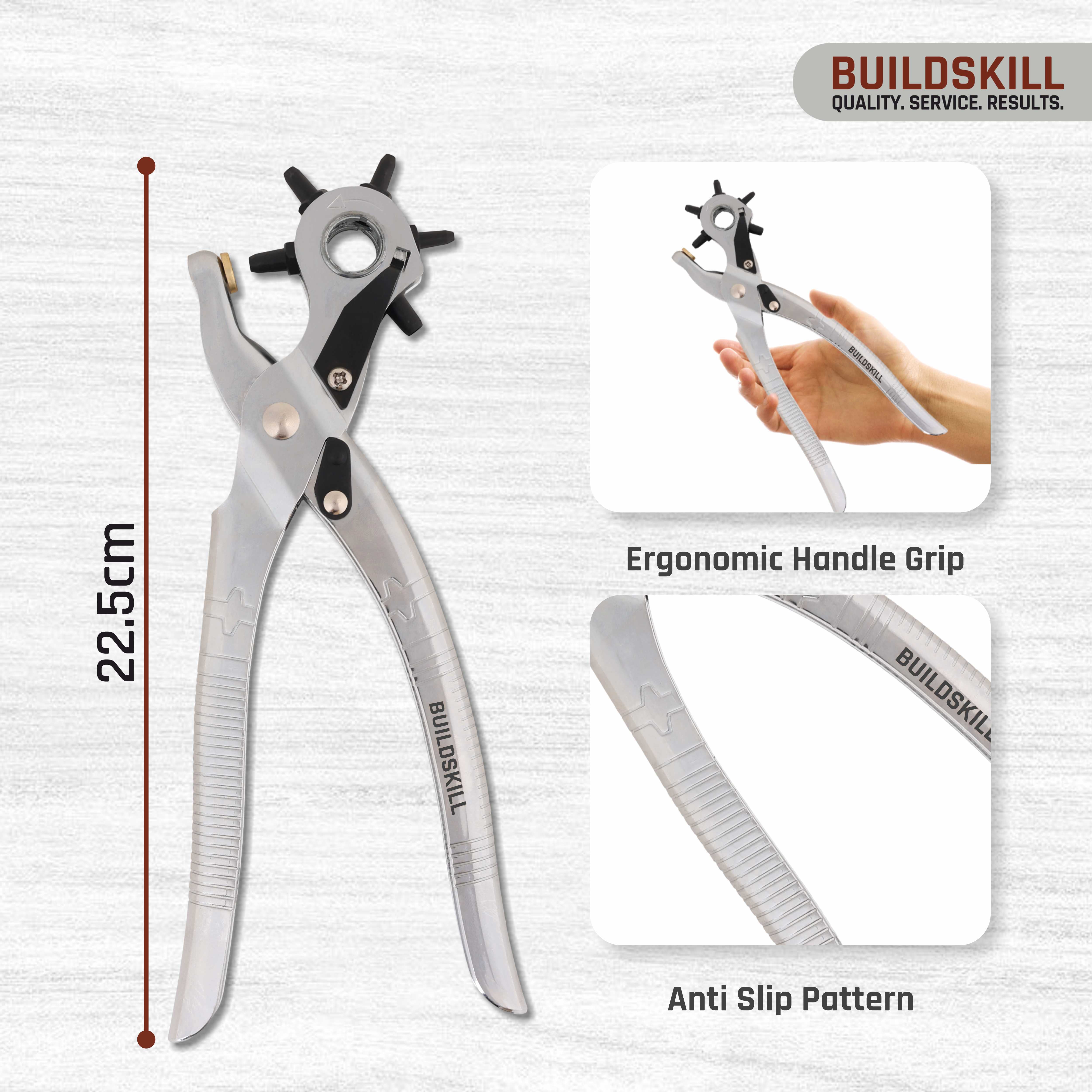 Buildskill Leather Hole Puncher – Durable and Precise Tool