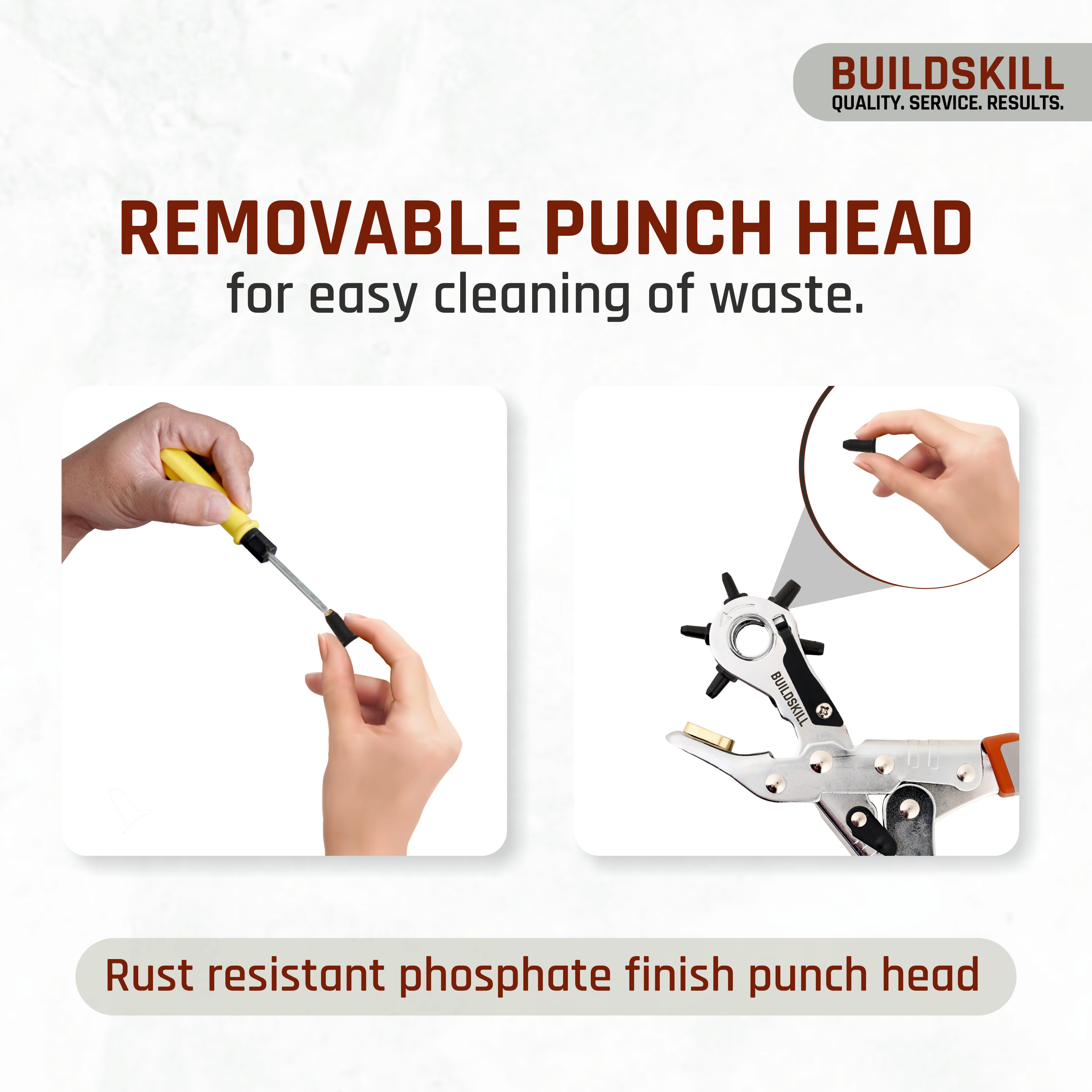 Buildskill Leather Hole Puncher – Durable and Precise Tool
