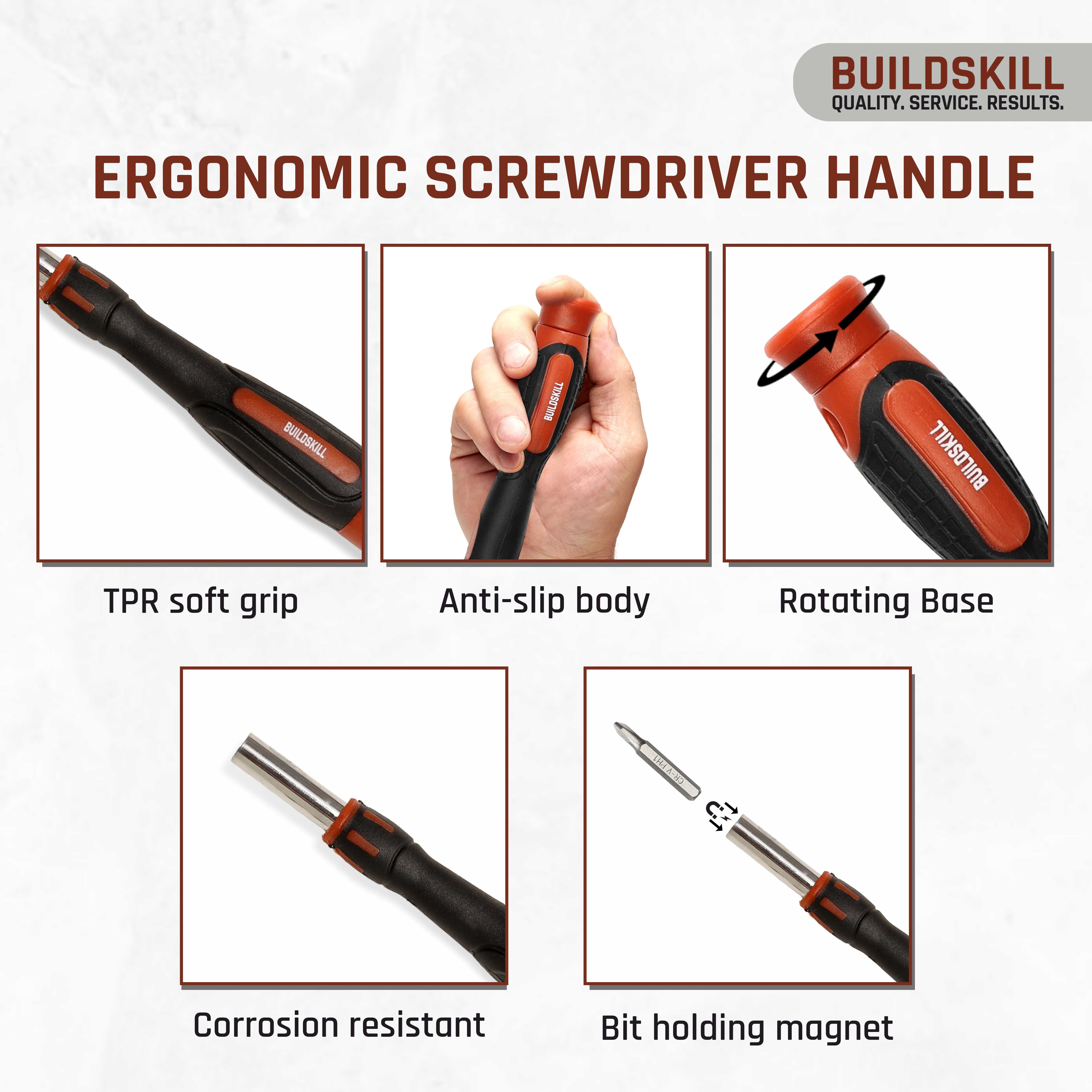 Buildskill 31 Pcs Precision Screwdriver Set