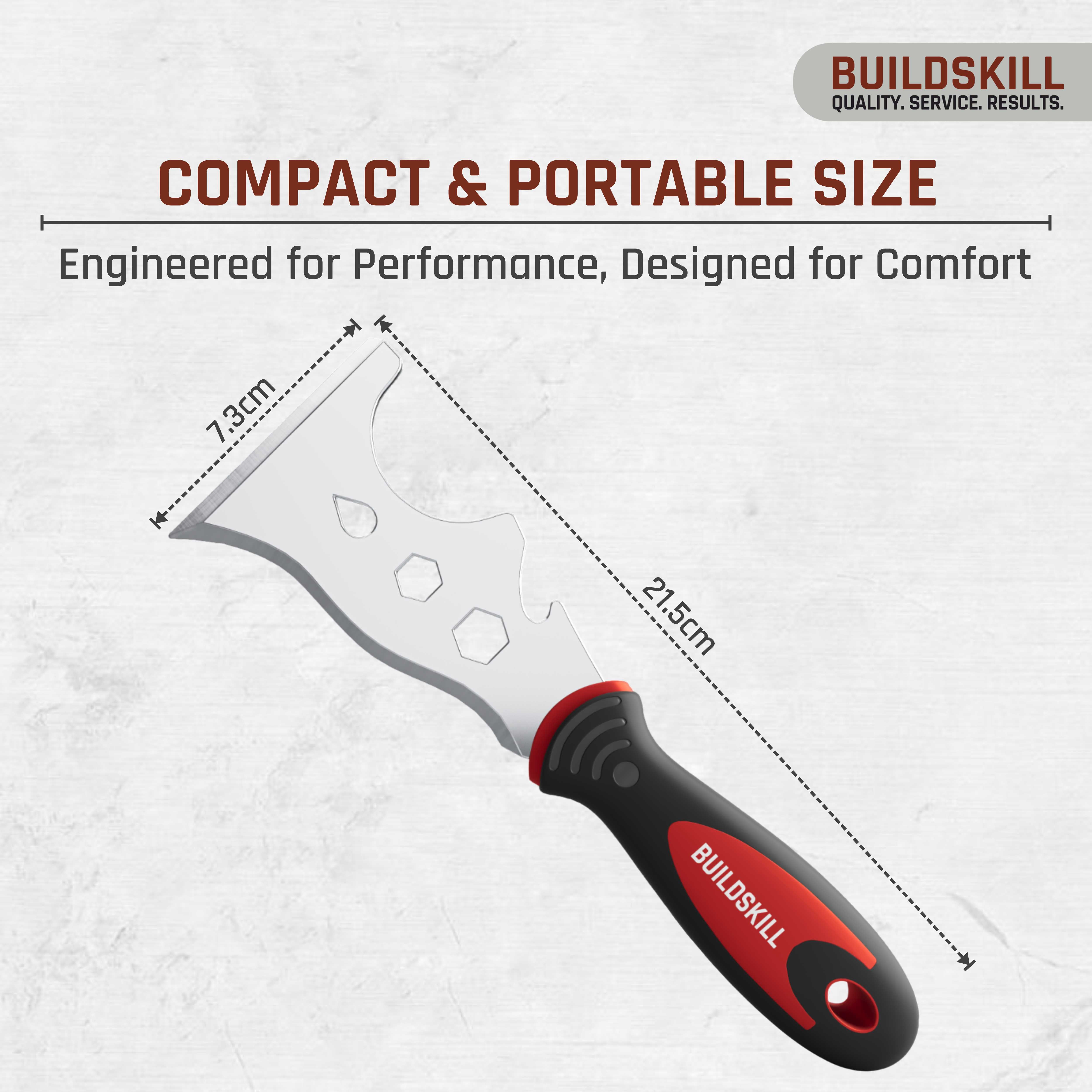 Buildskill Multi-Tool 12-in-1 Putty Scraper