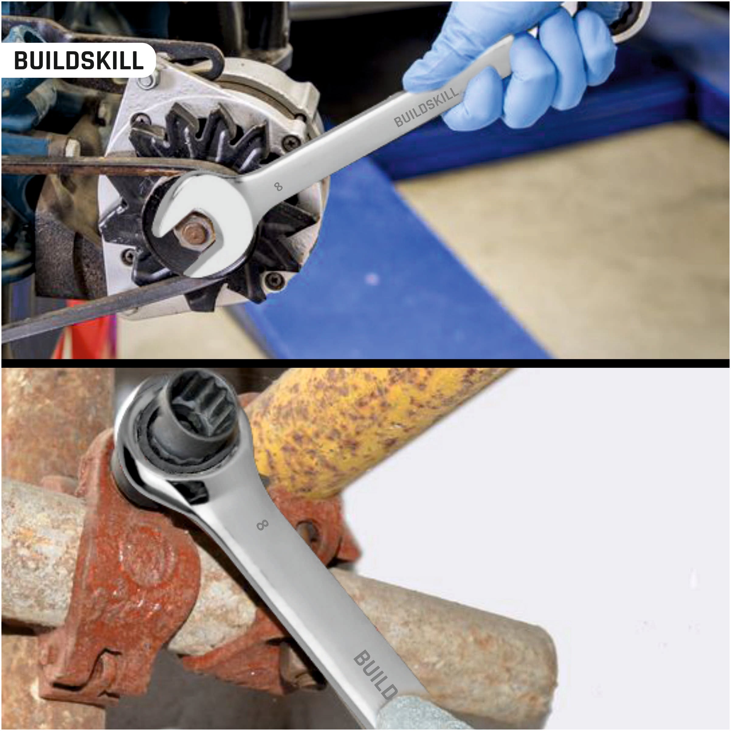 Buildskill Combination Ratchet Spanner