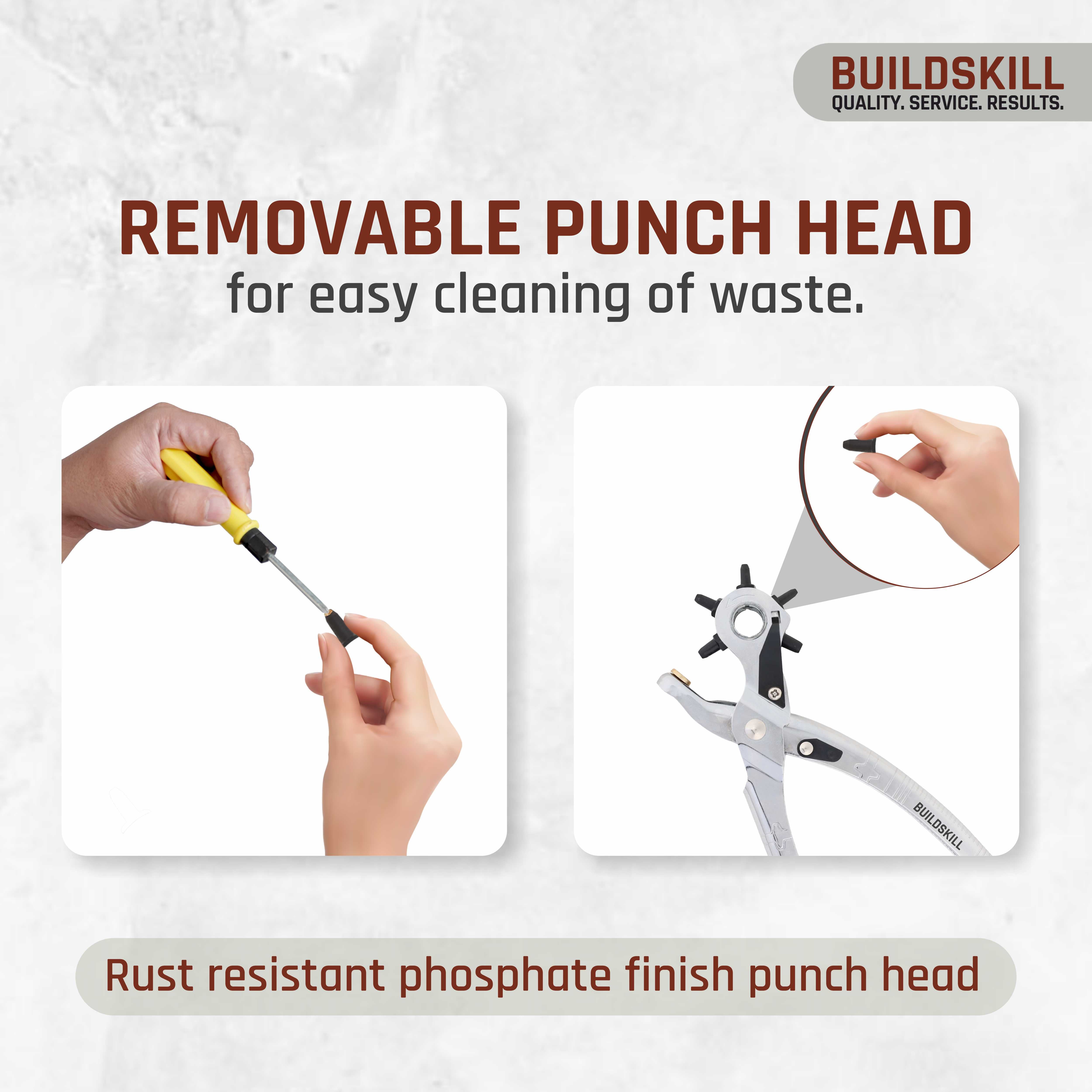 Buildskill Leather Hole Puncher – Durable and Precise Tool
