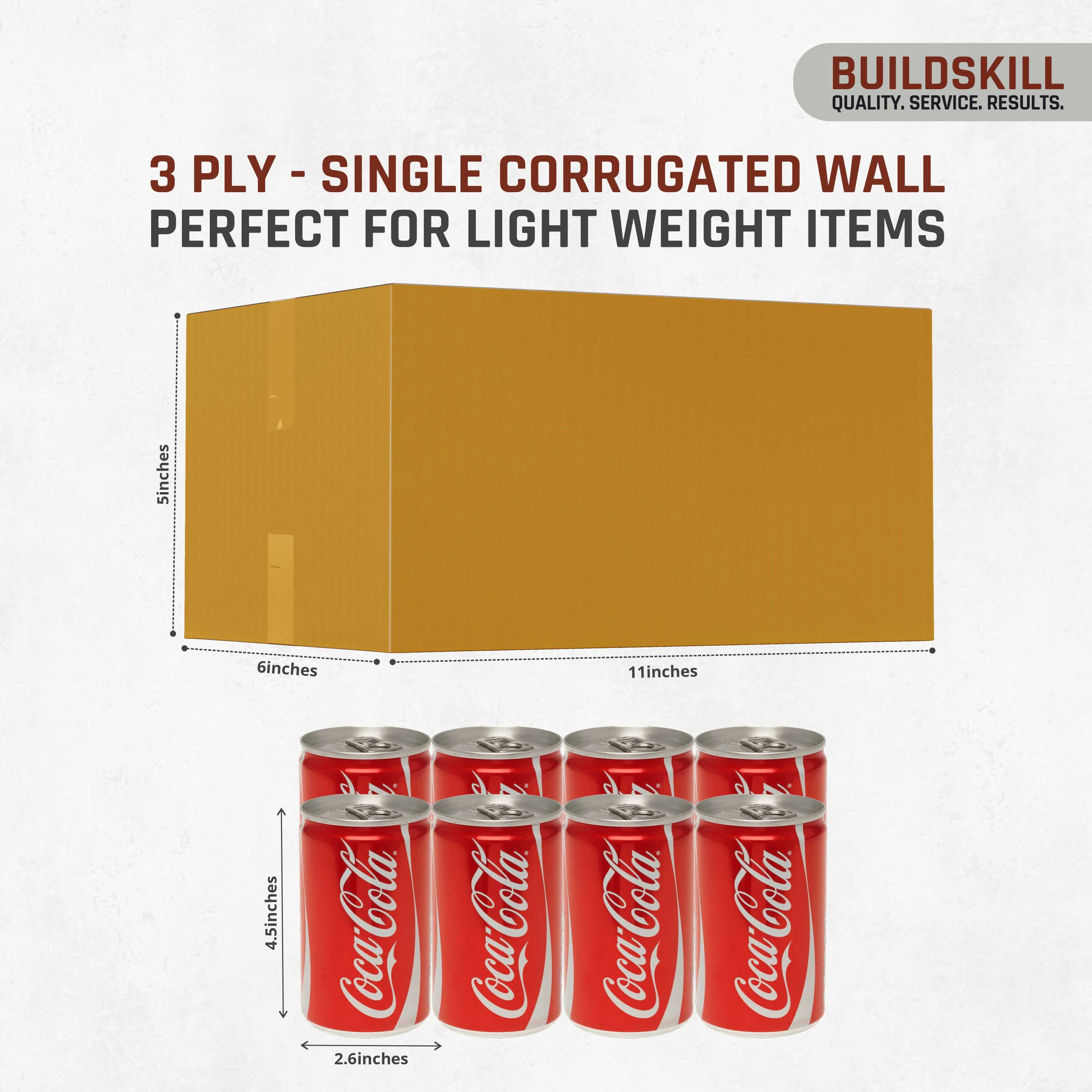 Buildskill 3 Ply Corrugated Box (Small)