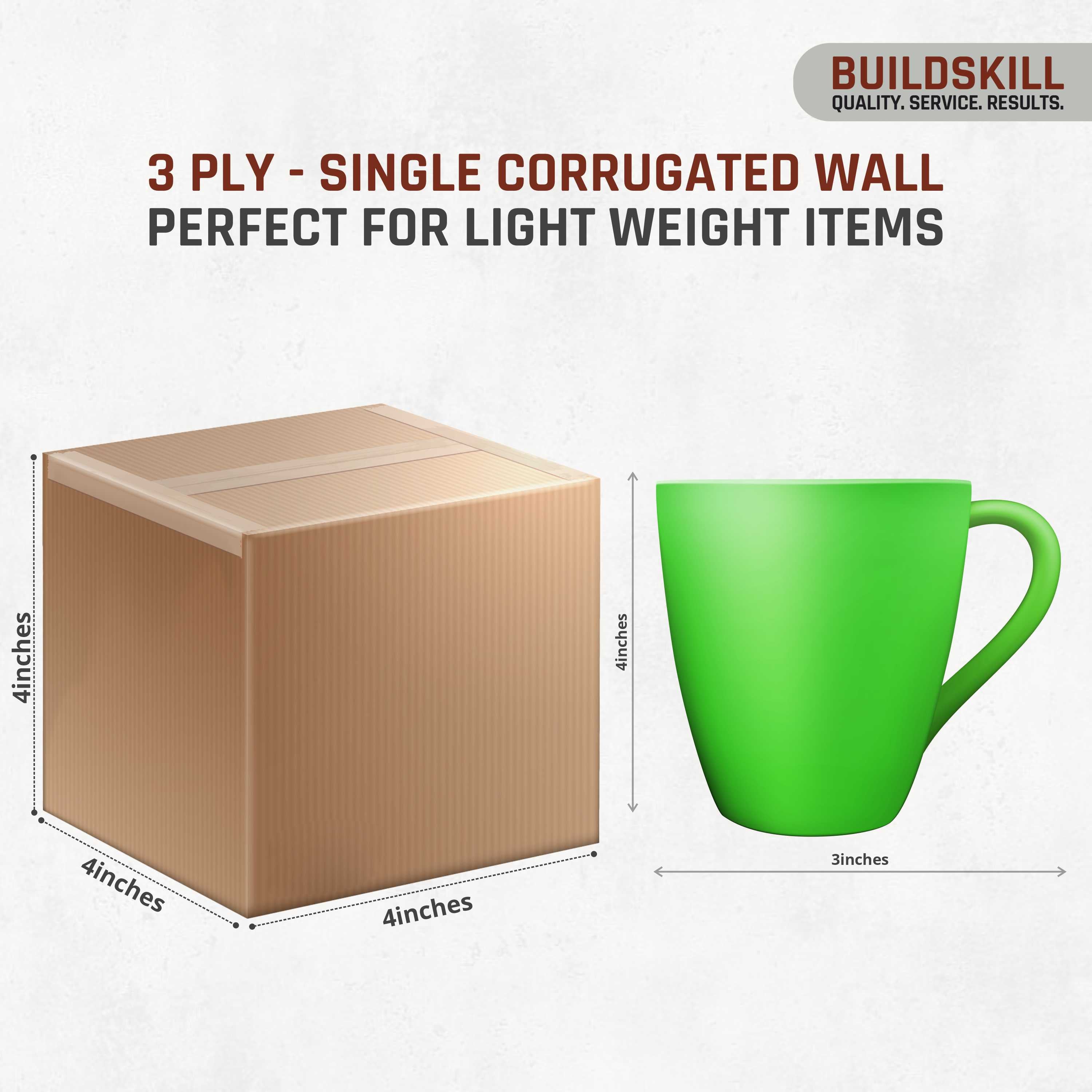 Buildskill 3 Ply Corrugated Box (XS)