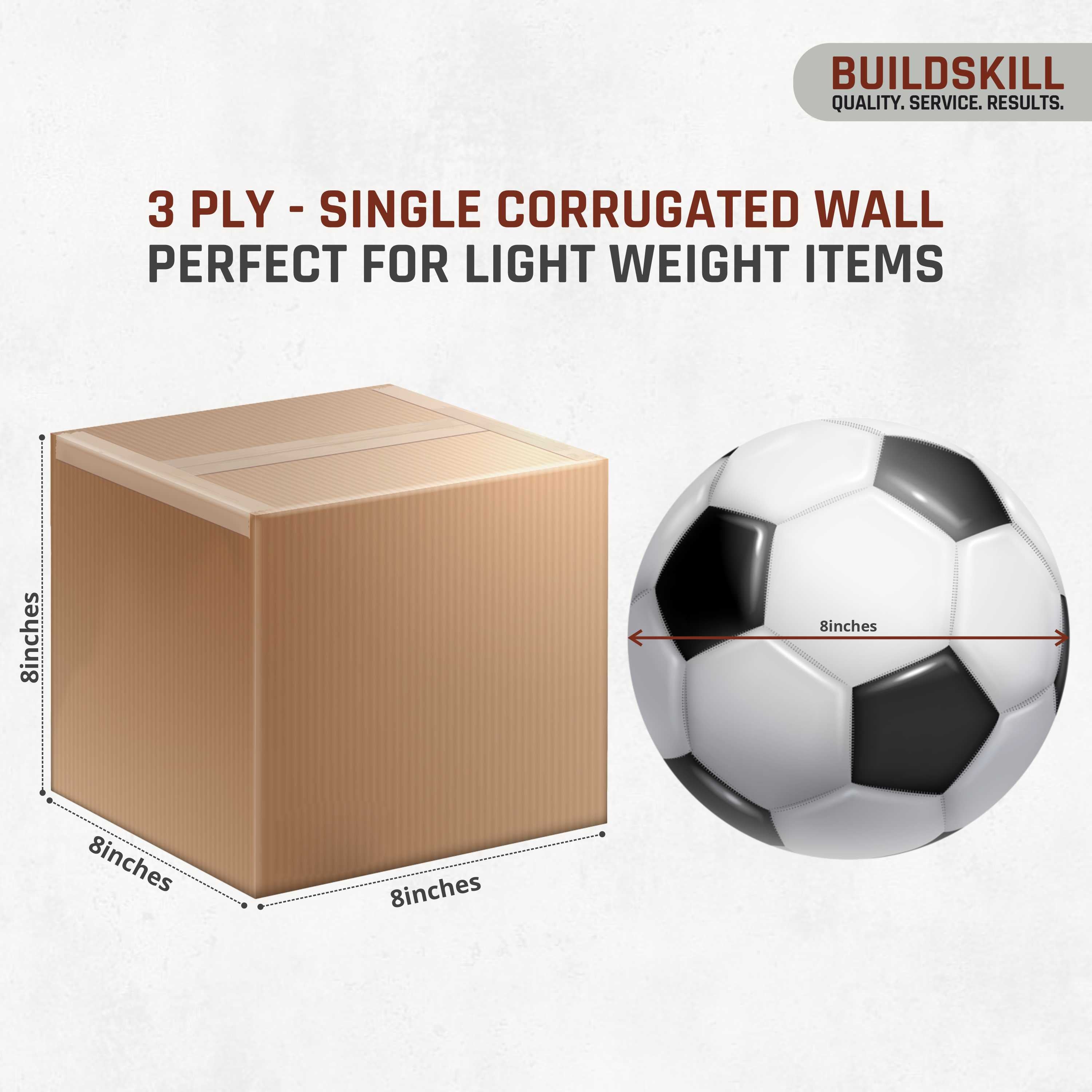 Buildskill 3 Ply Corrugated Box (Small)