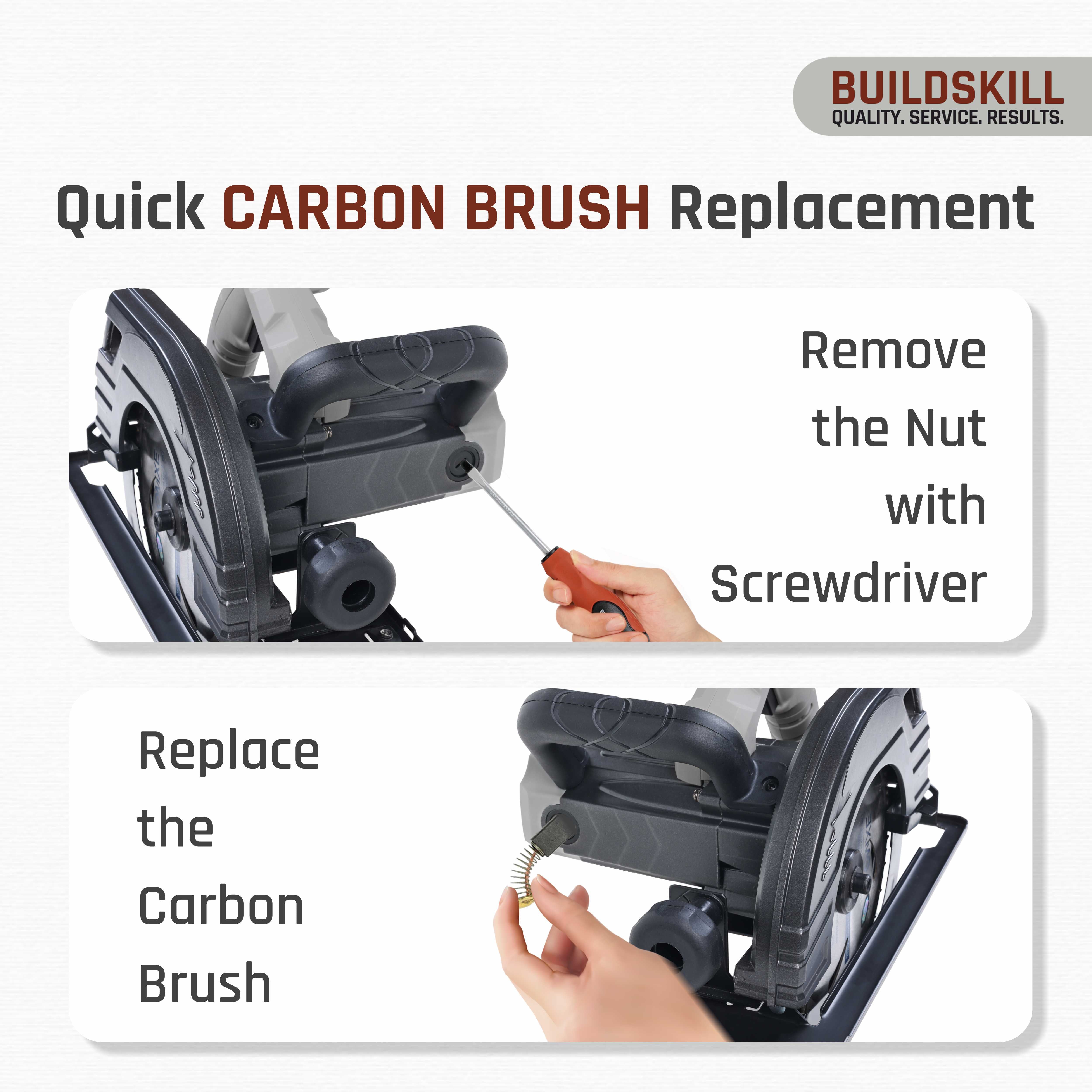 Buildskill Circular Saw, 7 Inches