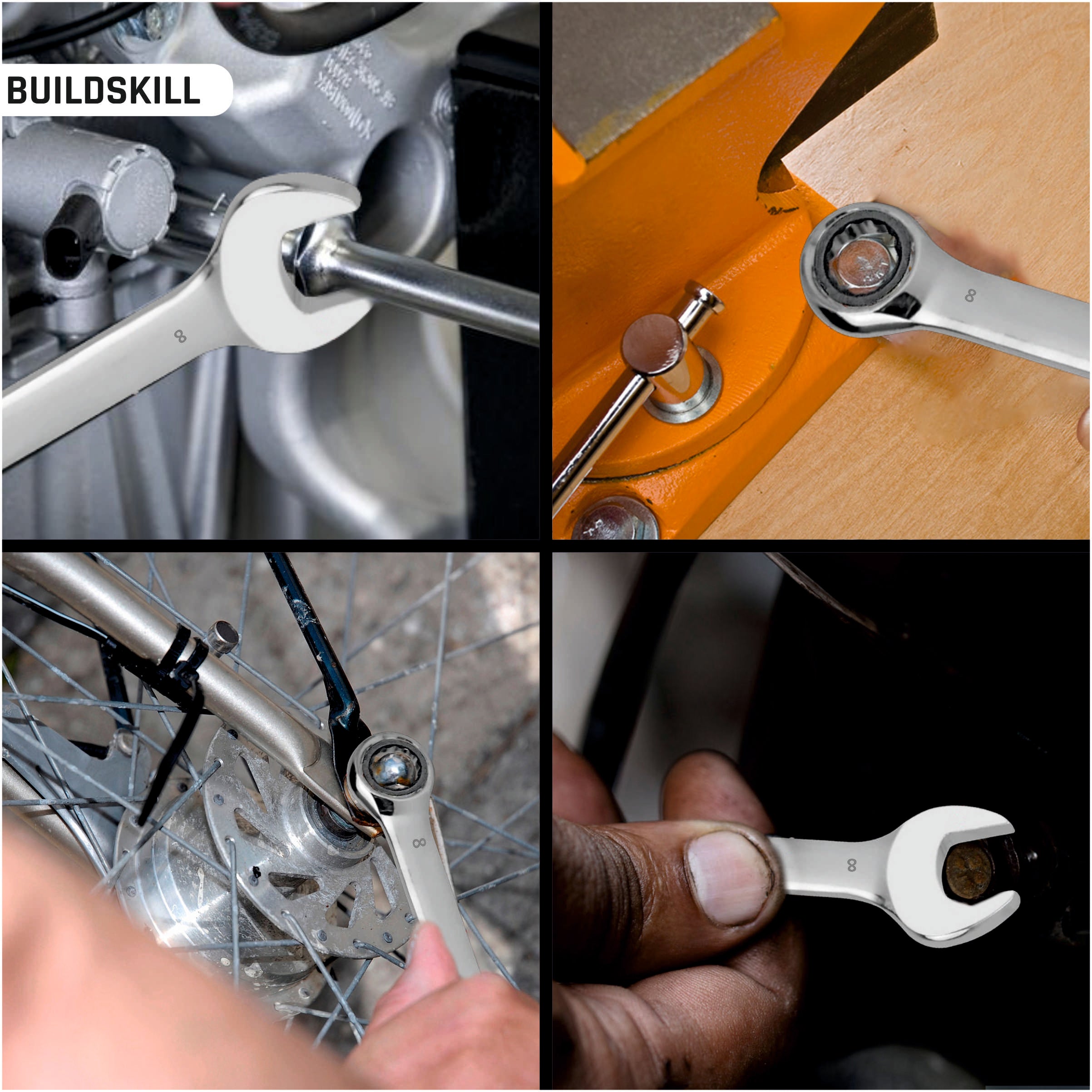 Buildskill Combination Ratchet Spanner