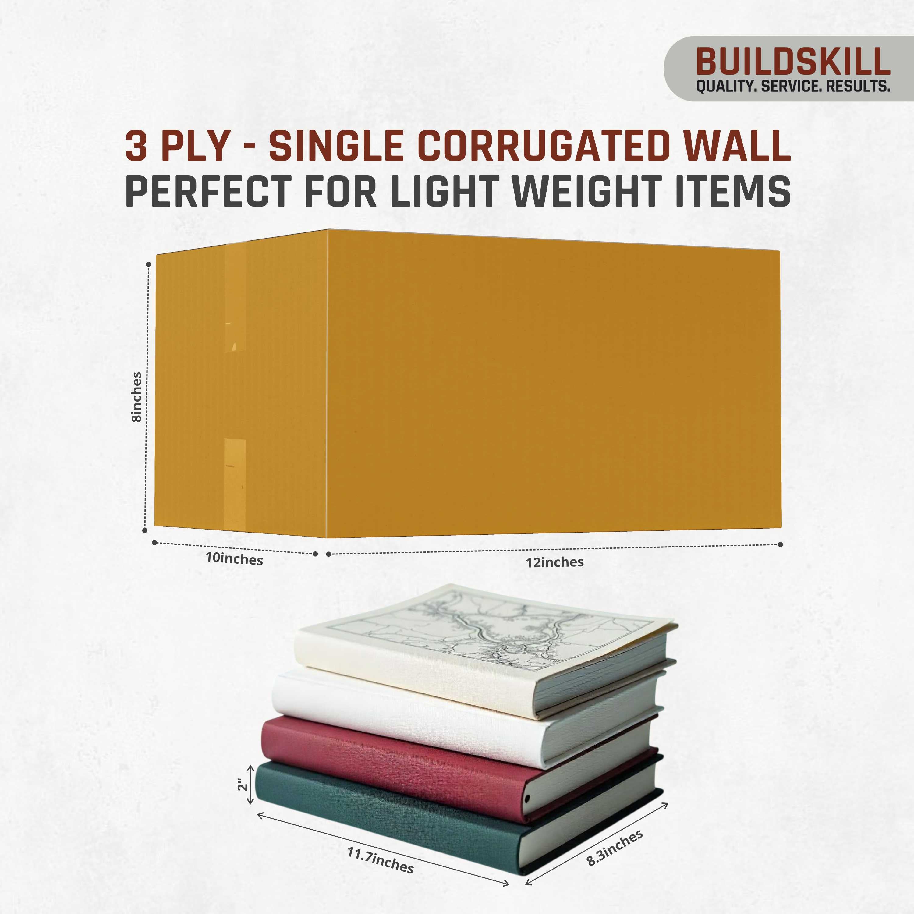 Buildskill 3 Ply Corrugated Box (Small)