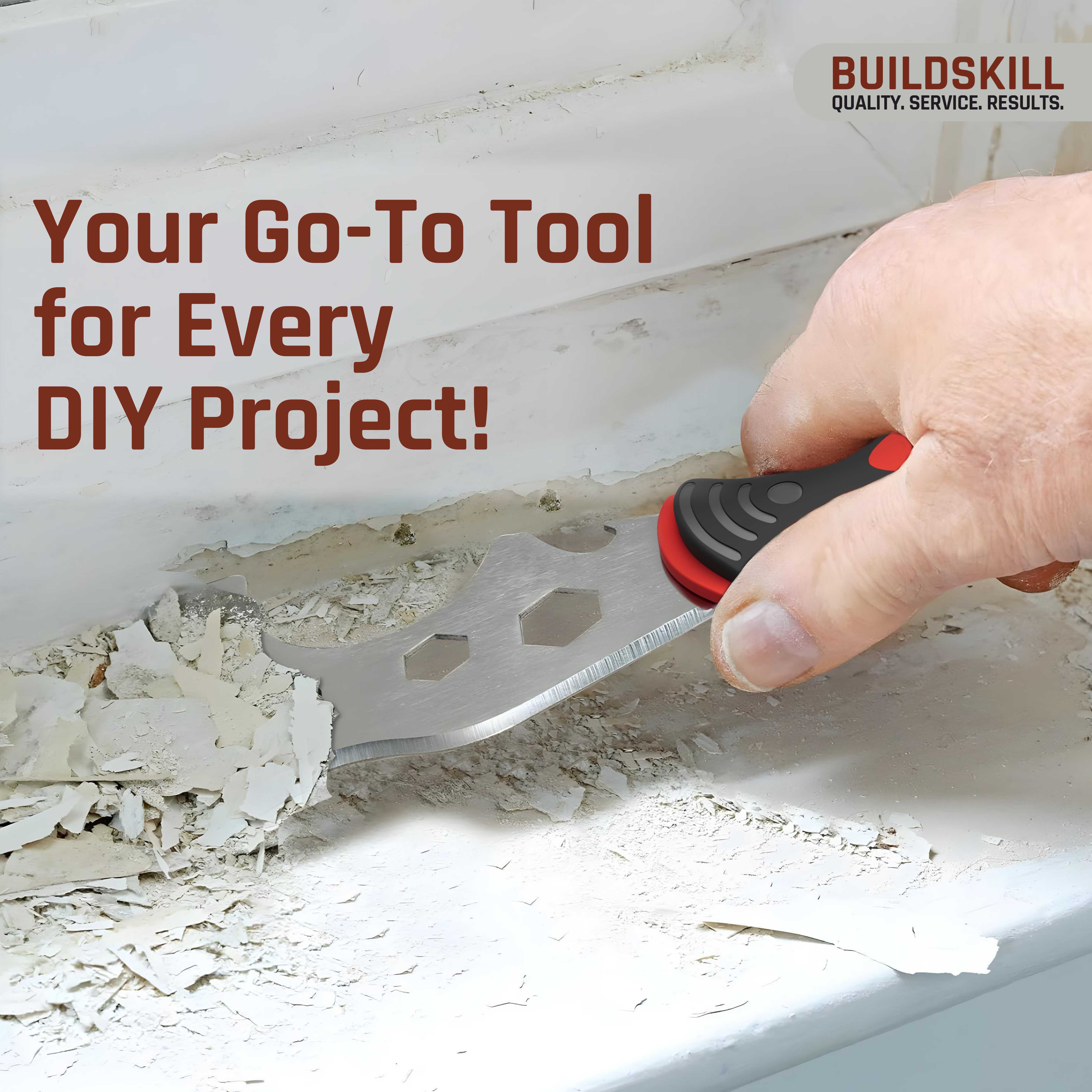 Buildskill Multi-Tool 12-in-1 Putty Scraper
