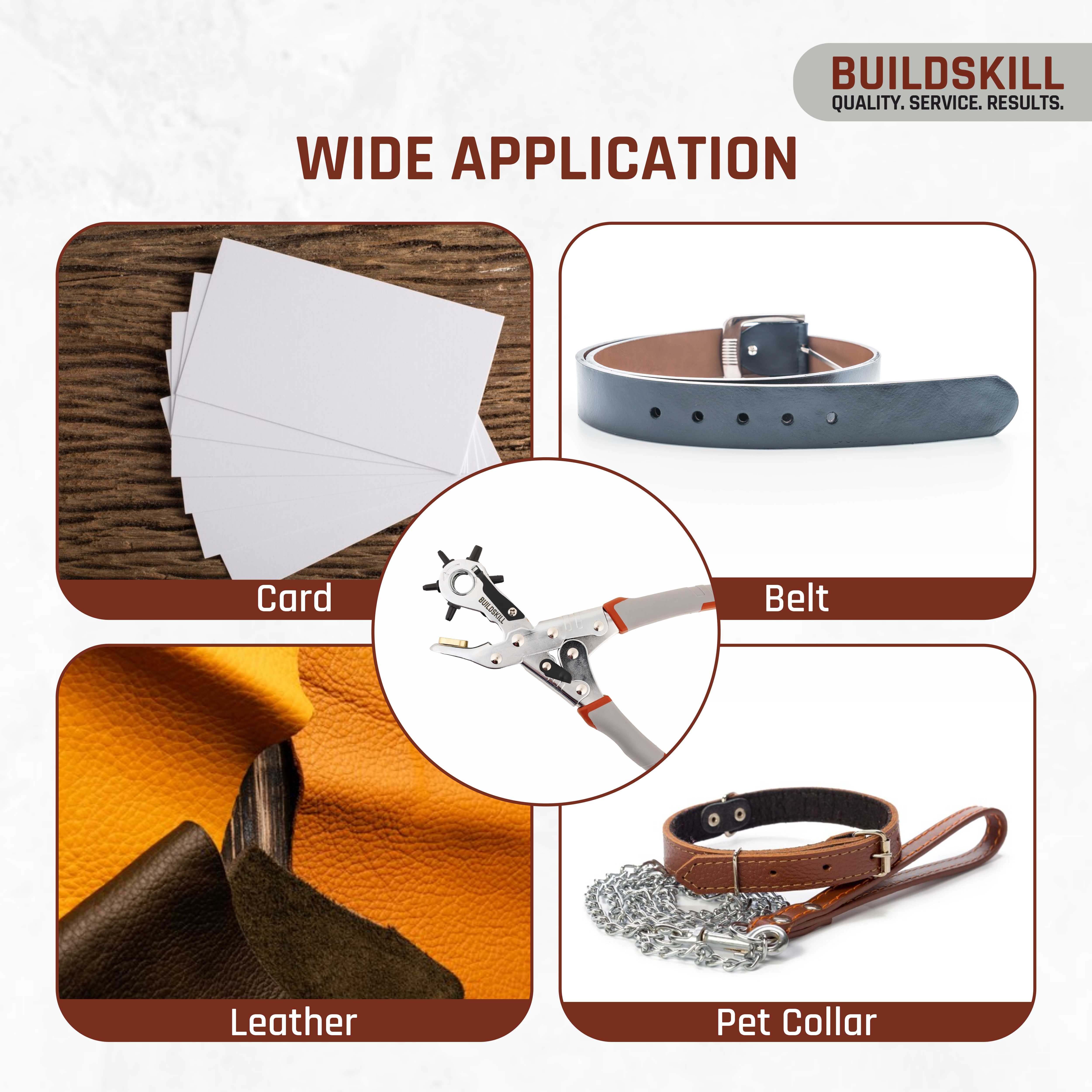 Buildskill Leather Hole Puncher – Durable and Precise Tool