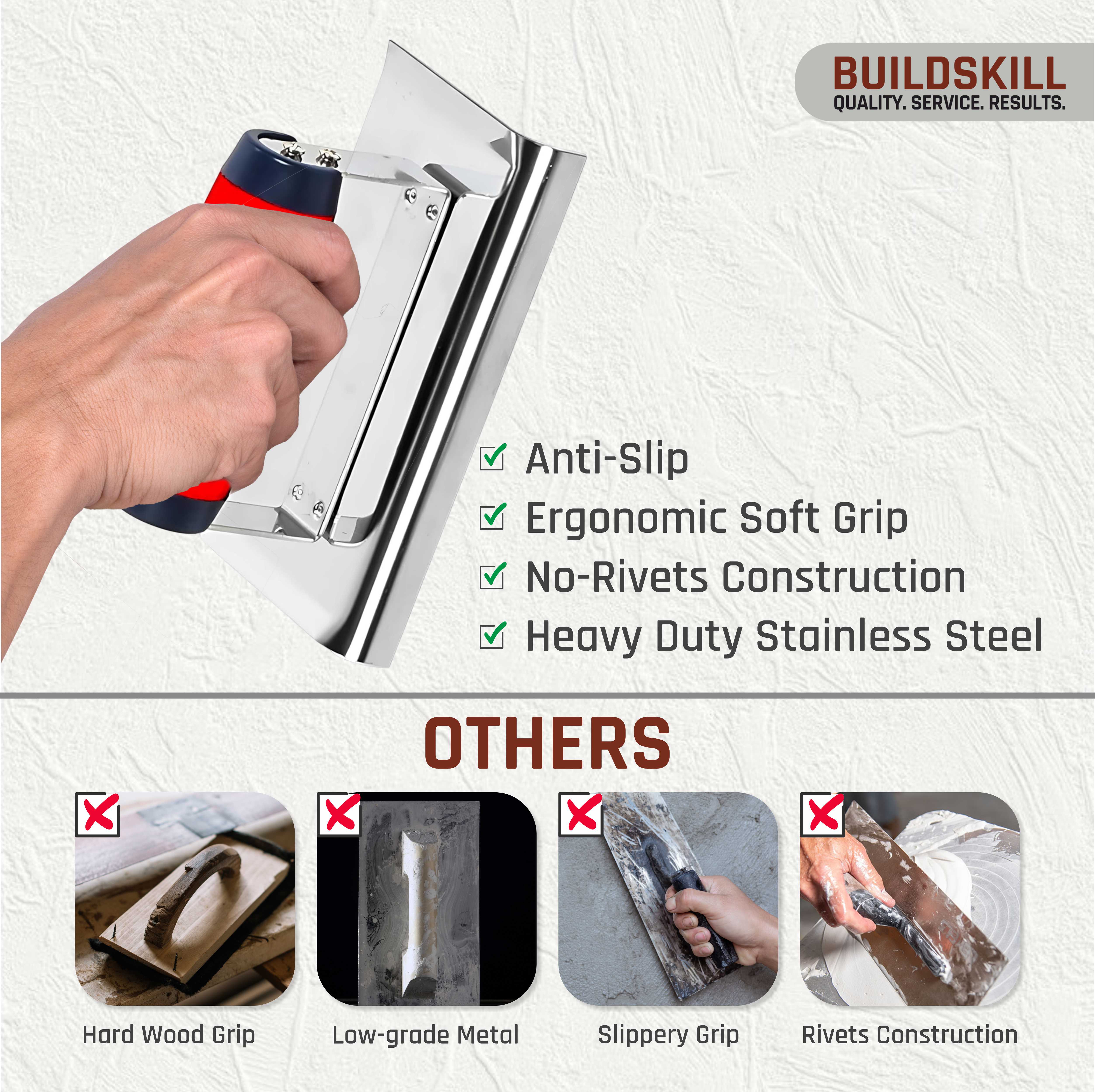 Buildskill Round Corner Maker – Ideal for Clean and Rounded Finishes