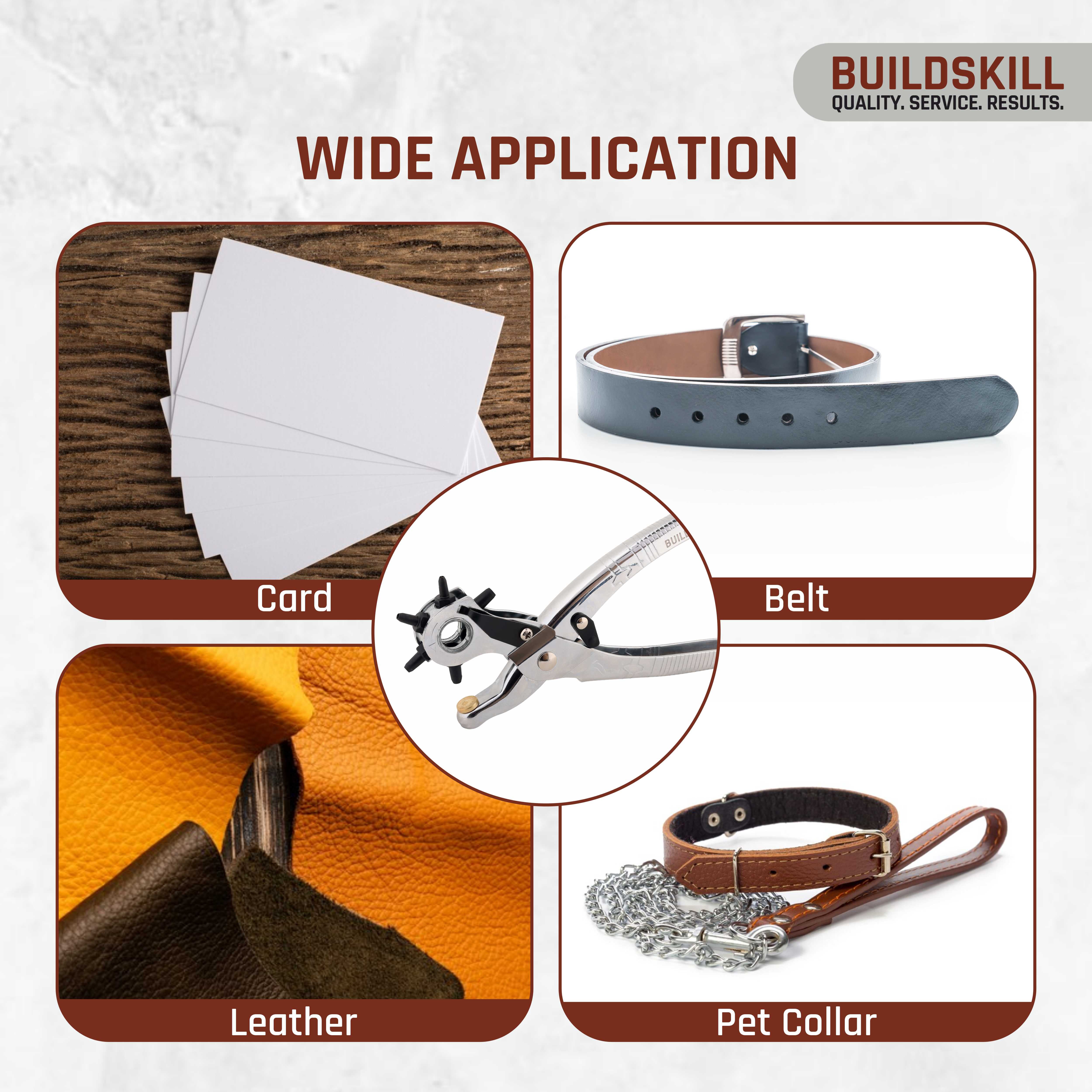 Buildskill Leather Hole Puncher – Durable and Precise Tool