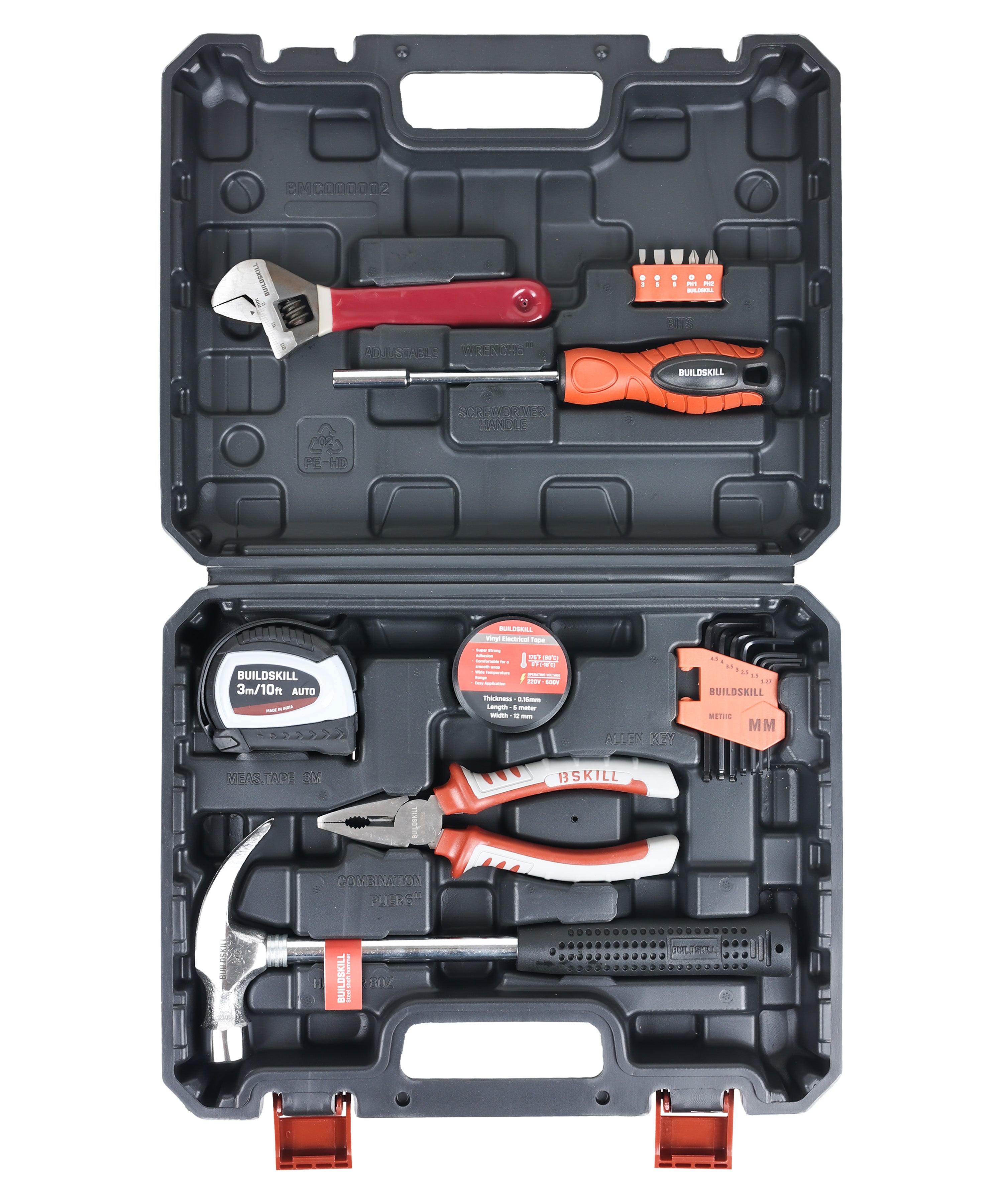 Buildskill 19 Pcs Intermediate Hand tool kit