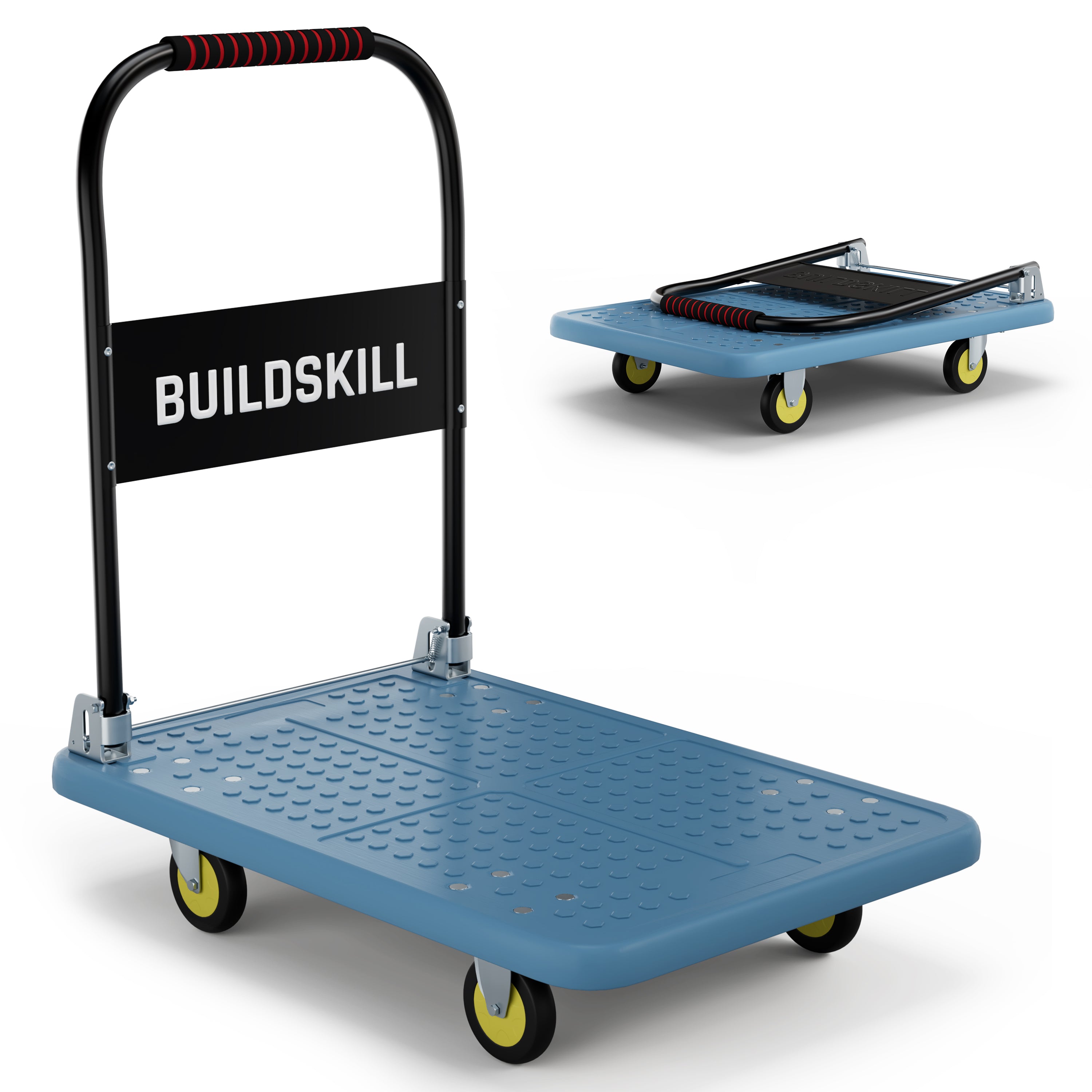 Buildskill Foldable Platform Trolley With 250 kg load Capacity (50X79)