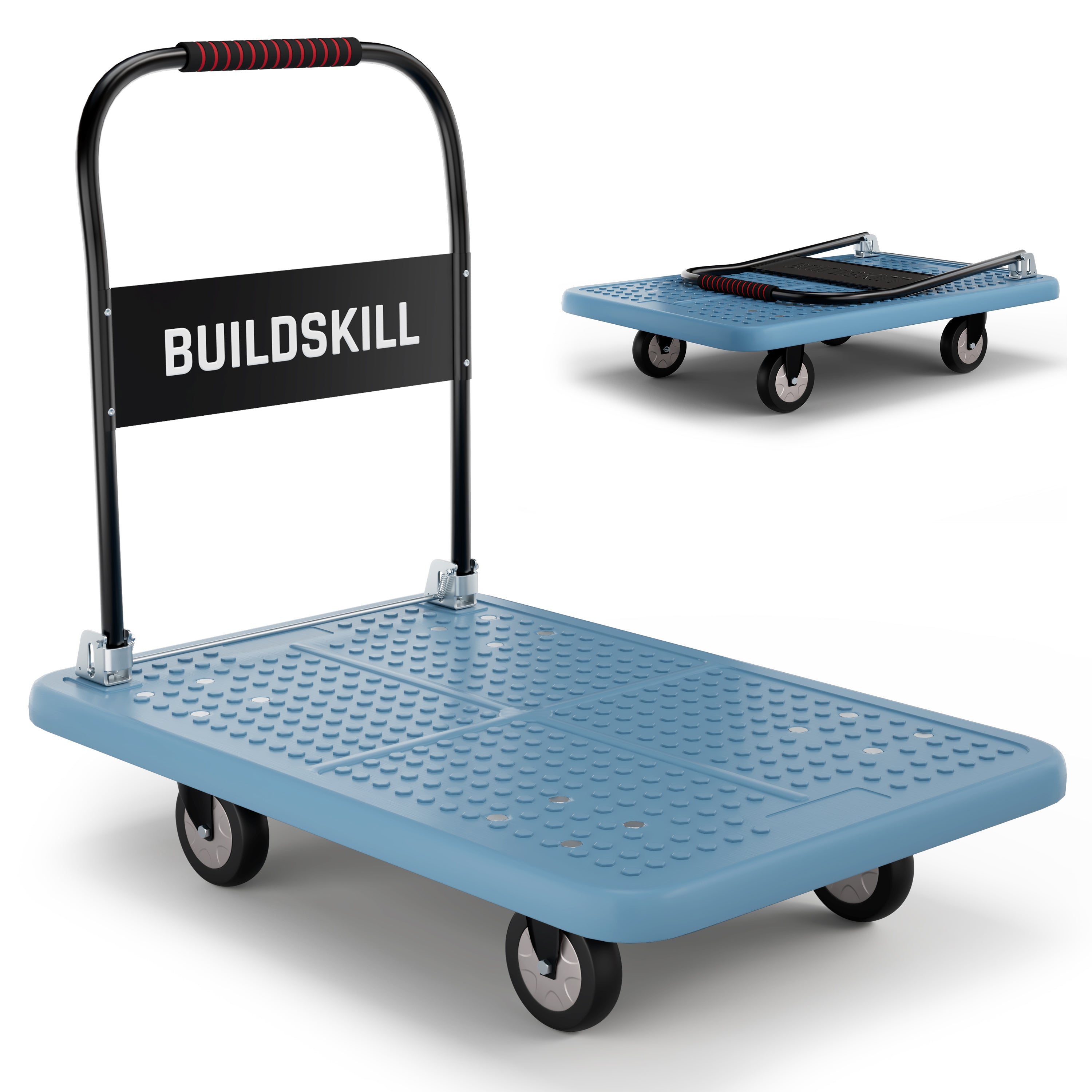 Buildskill Foldable Platform Trolley 450 KG Load Capacity (60X90)