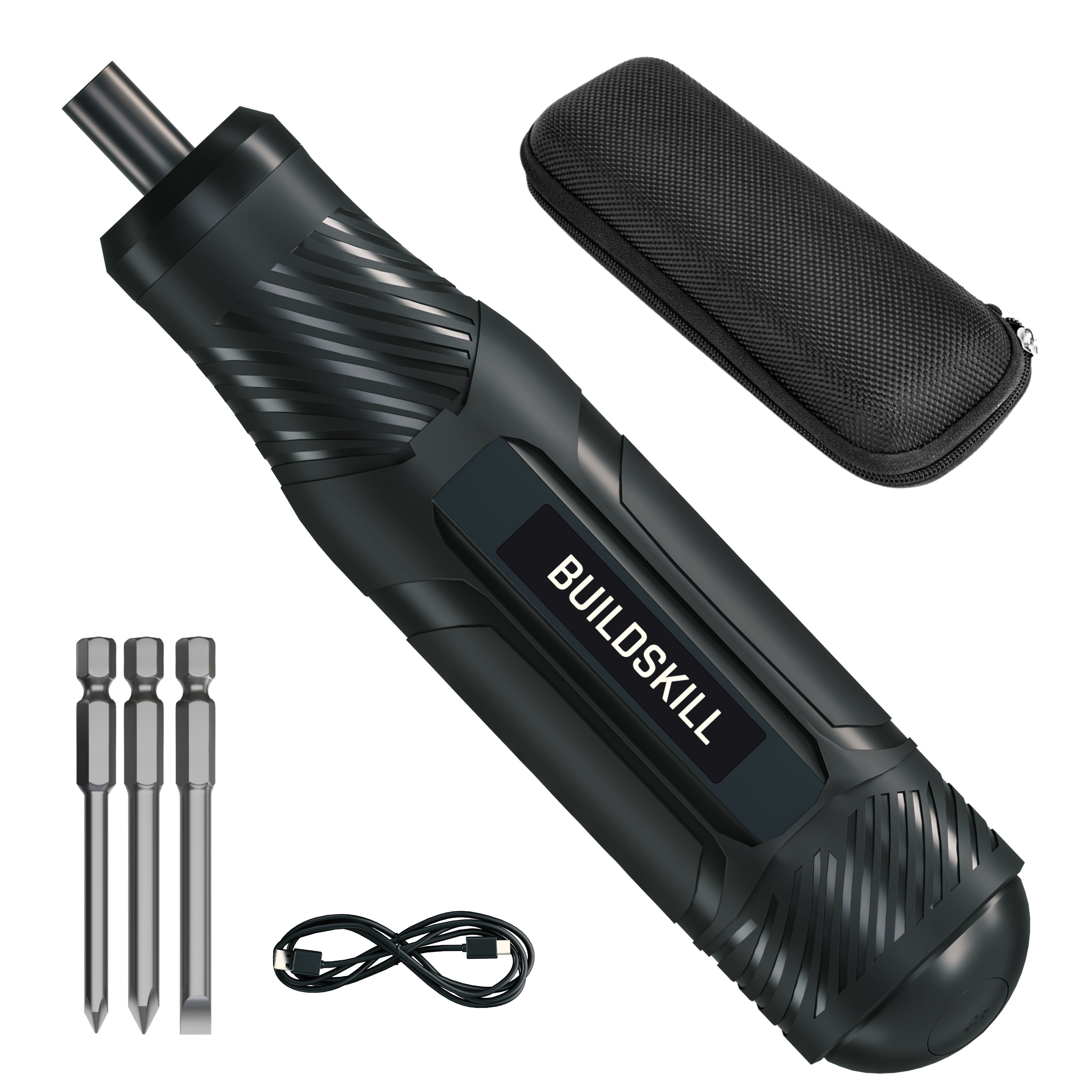 Buildskill 4V Cordless Screwdriver (250 RPM Speed)