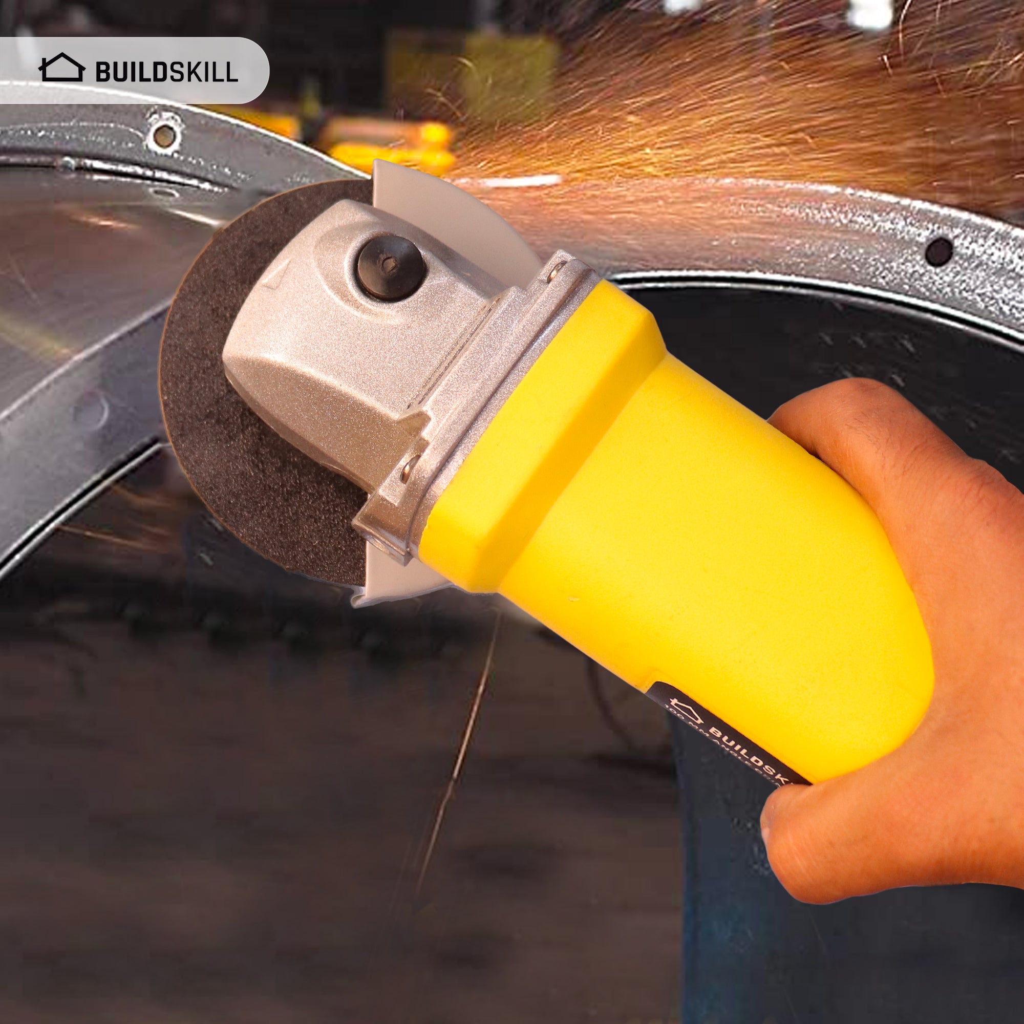 Buildskill Angle Grinder With 11000 RPM (100MM)