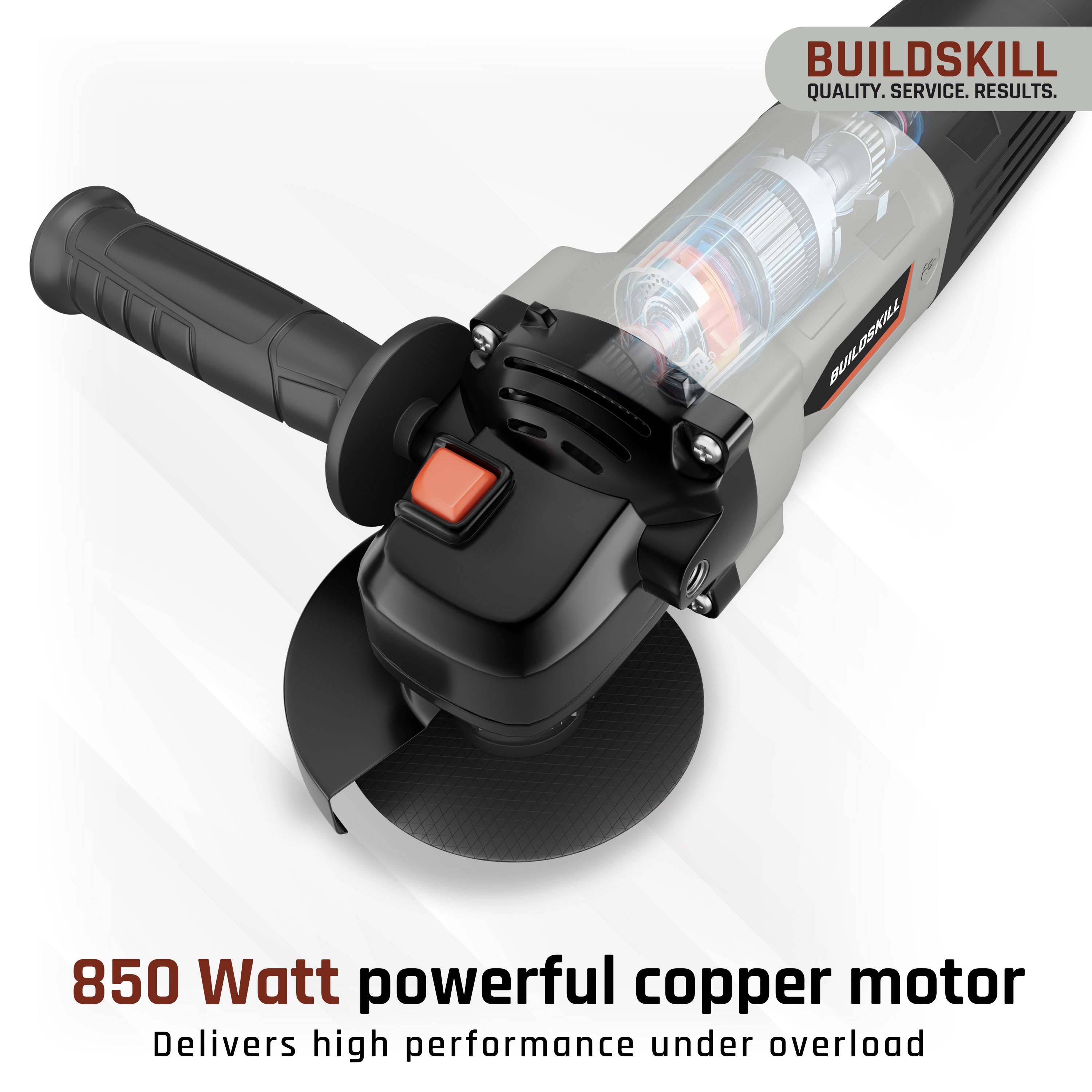 Buildskill 850W Angle Grinder With 11000 RPM (100mm)