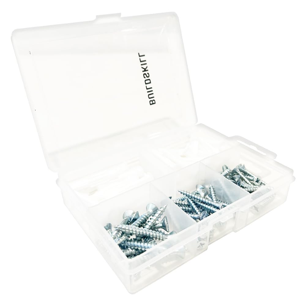 Buildskill 102 Pcs Screw Anchor Set