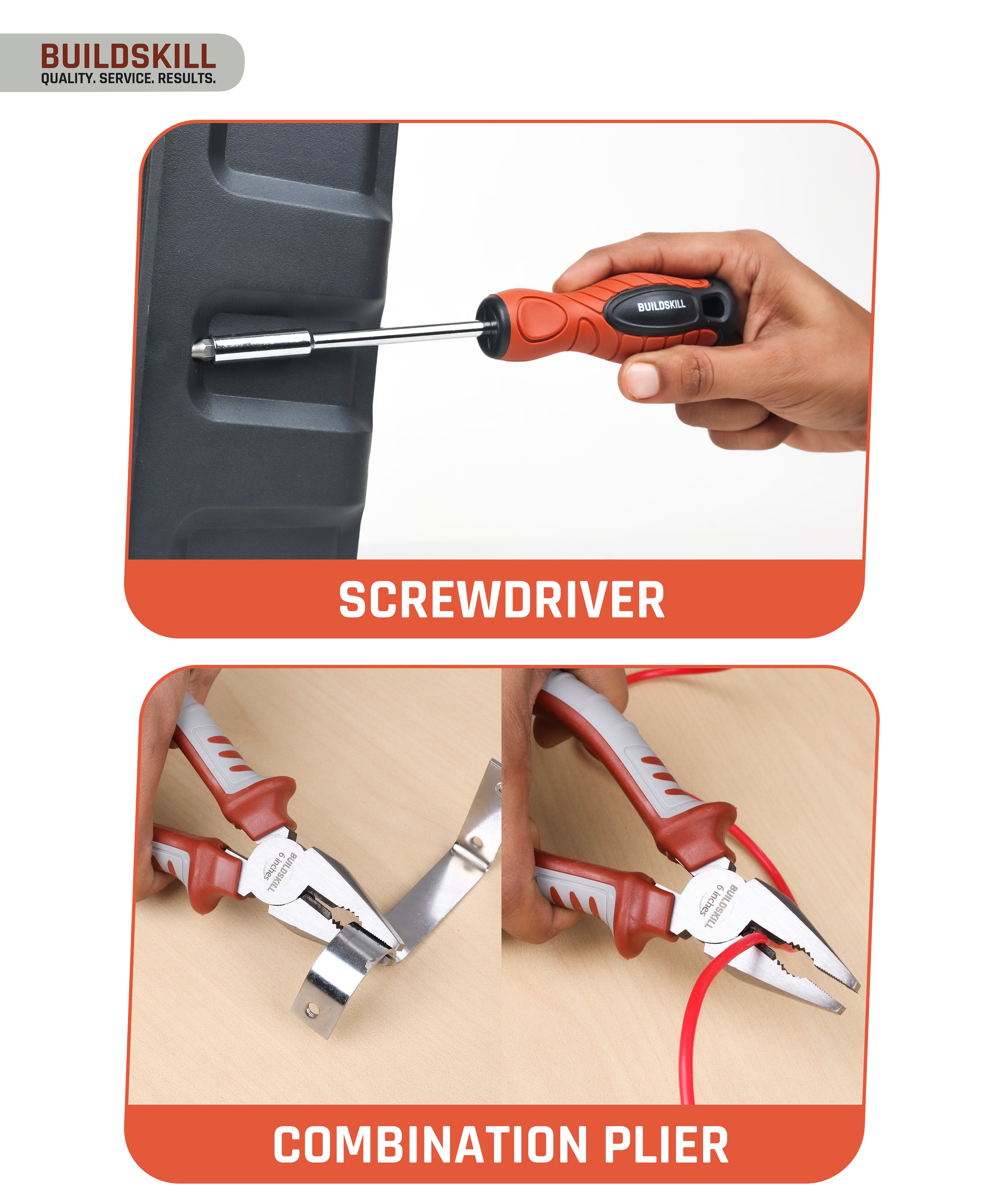 Buildskill 19 Pcs Intermediate Hand tool kit