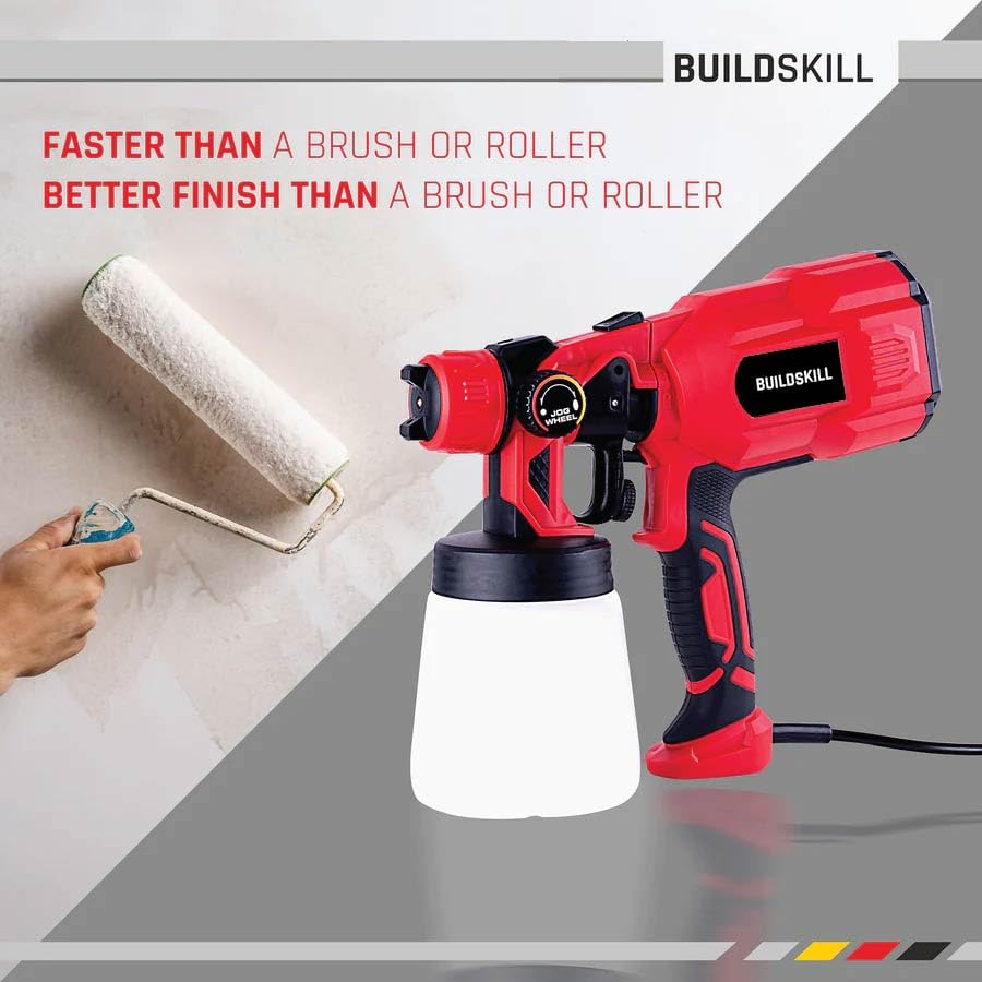Buildskill 600W Paint Sprayer With 800 ML Capacity