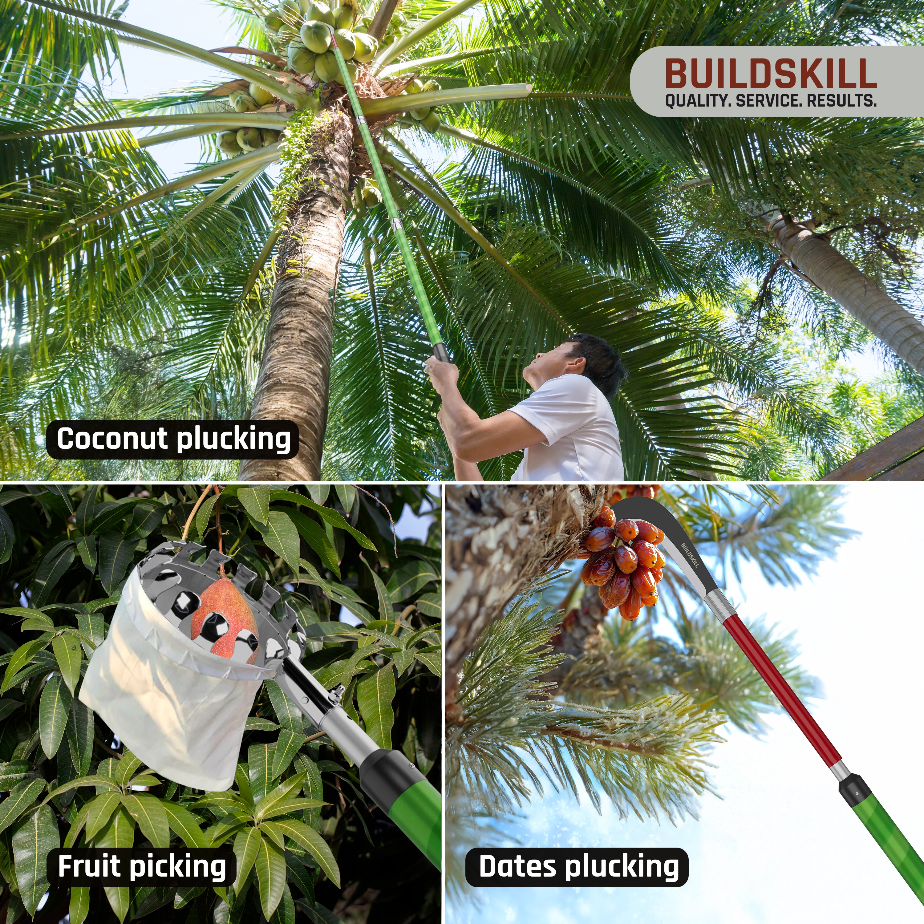 Telescopic Plucker Combo 8-24 feet