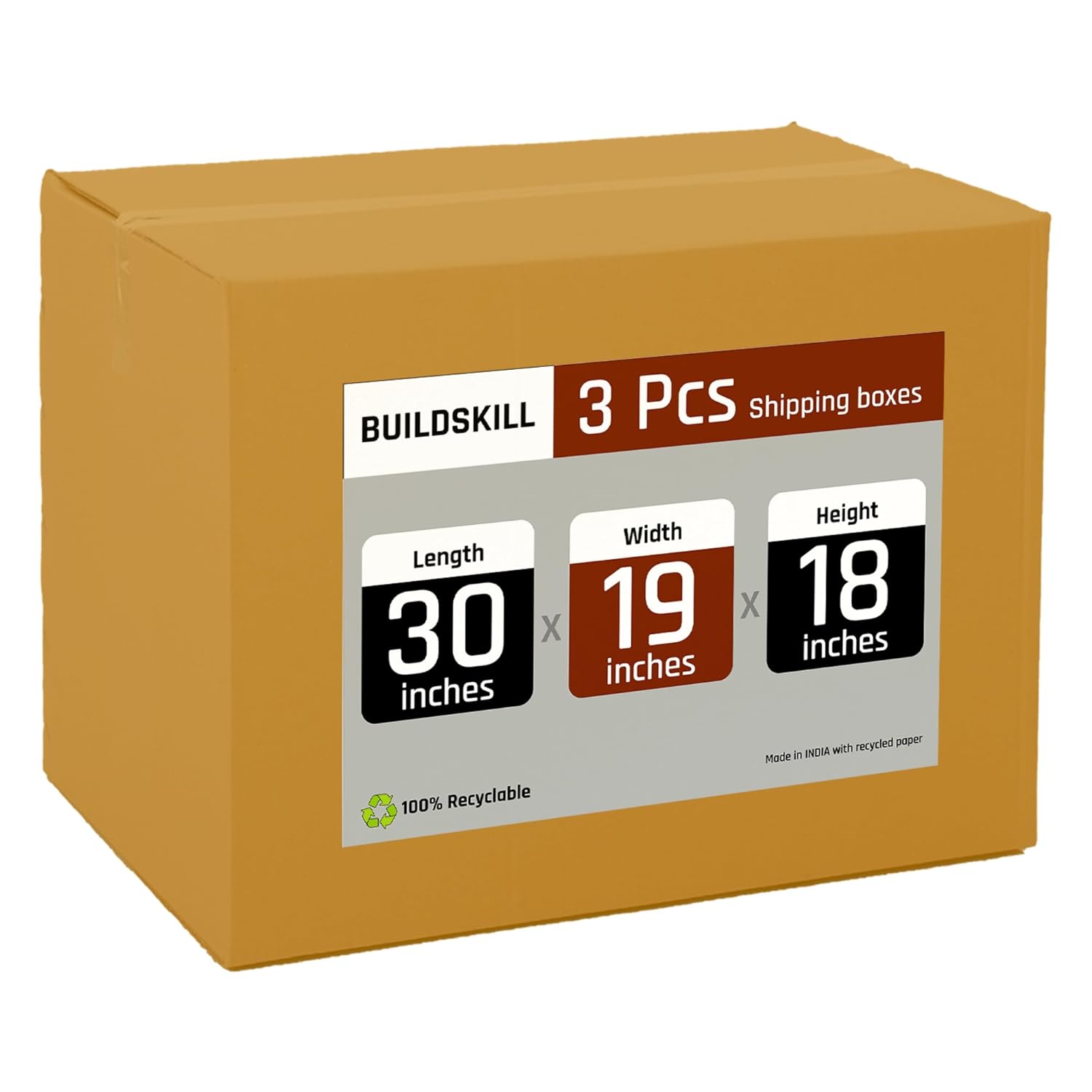 Buildskill 5 Ply Corrugated Box (XL)
