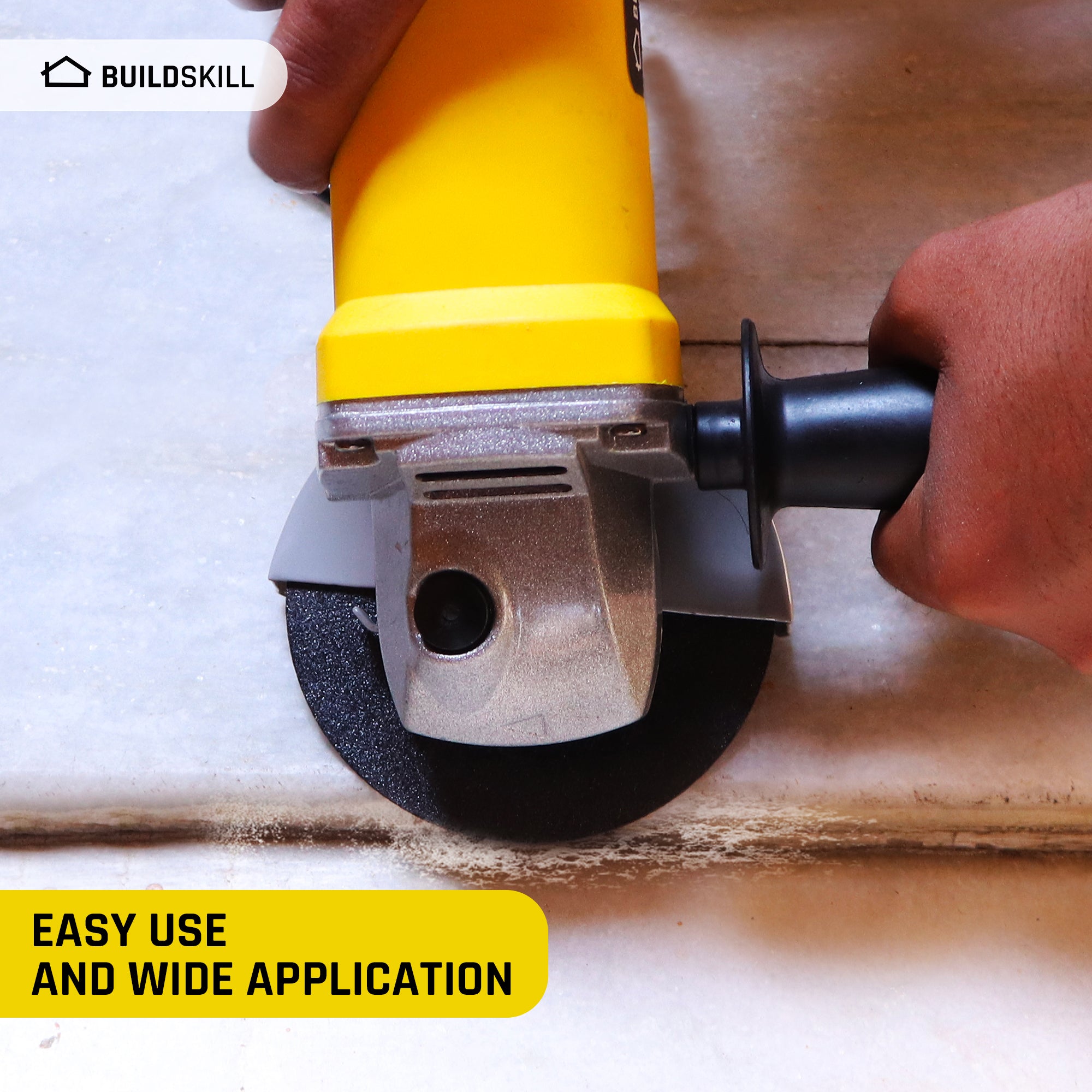 Buildskill Angle Grinder With 11000 RPM (100MM)