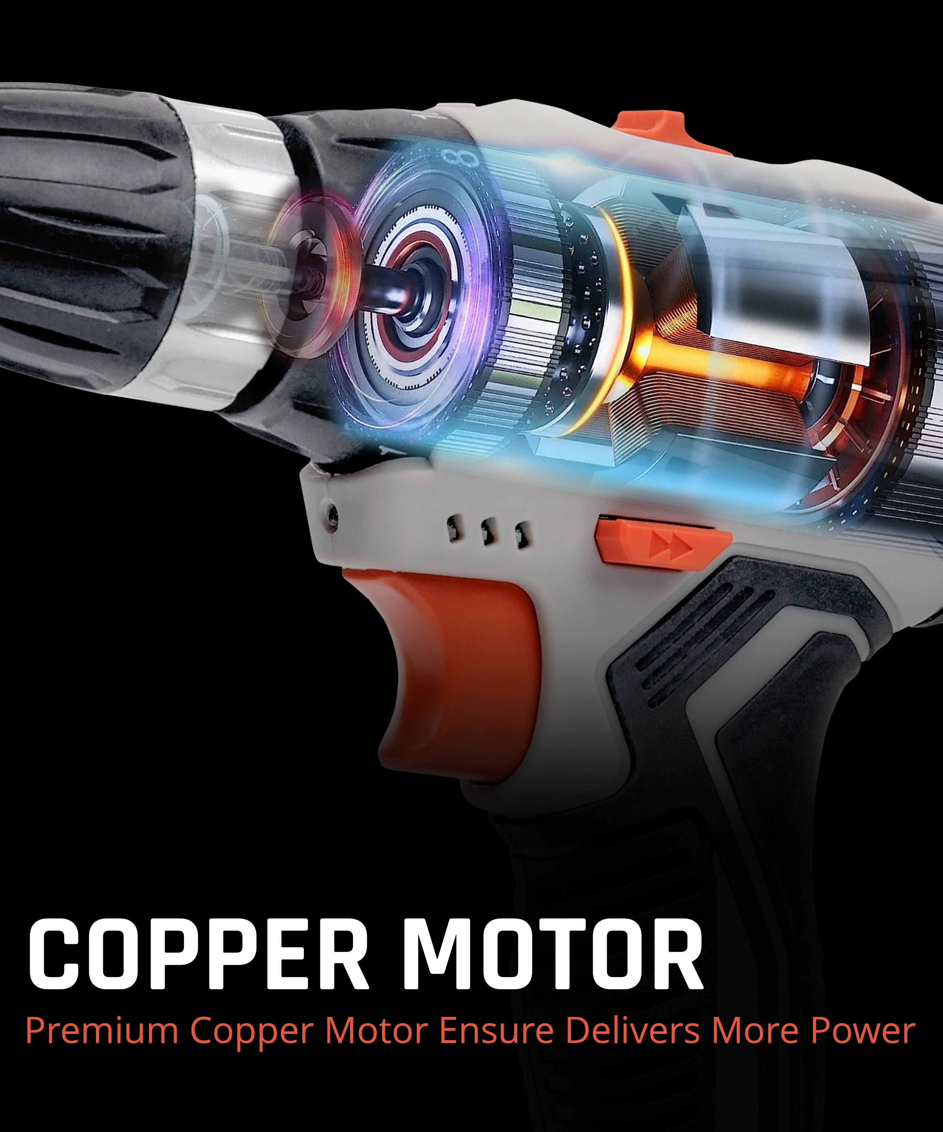 Buildskill 21V Cordless Drill Machine With BMC Kit (2X1.5B)