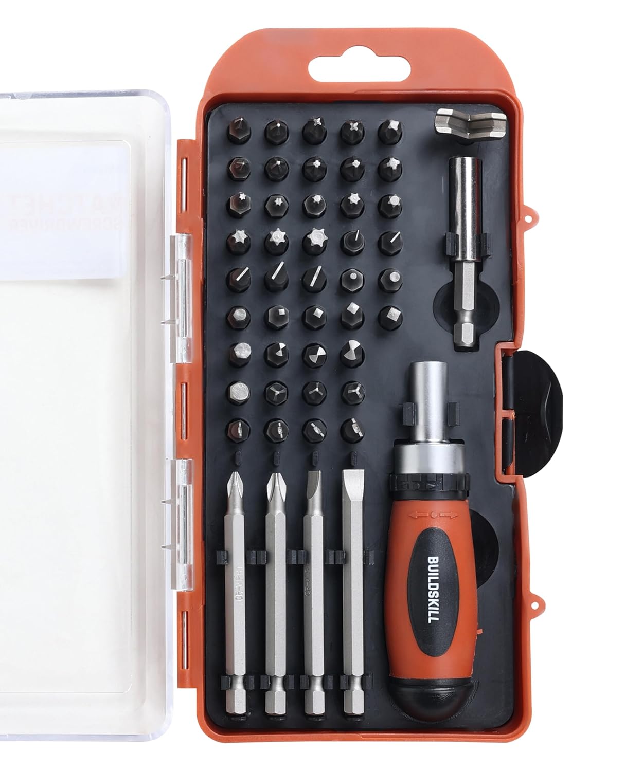 Buildskill 49 Pcs Ratchet Screwdriver Set