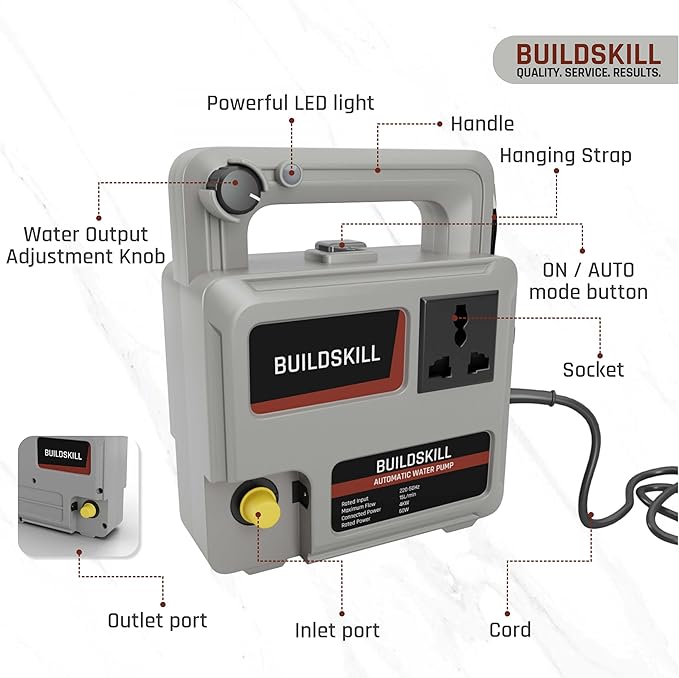 Buildskill Water Pump for Power Tools