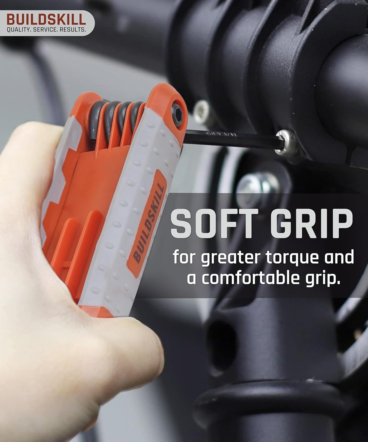 Buildskill 25 Pcs Folding Allen Key Set (8+8+9)