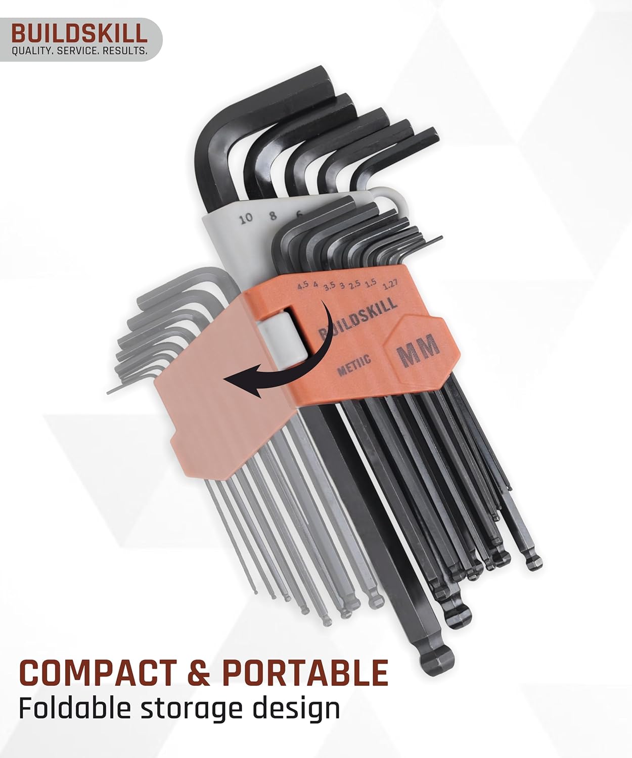 Buildskill 26 Pcs Allen Key Set