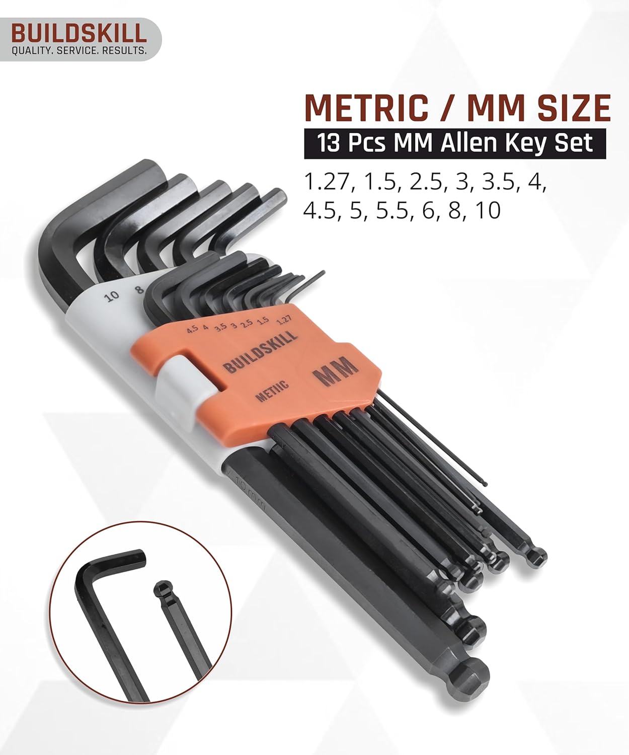 Buildskill 26 Pcs Allen Key Set