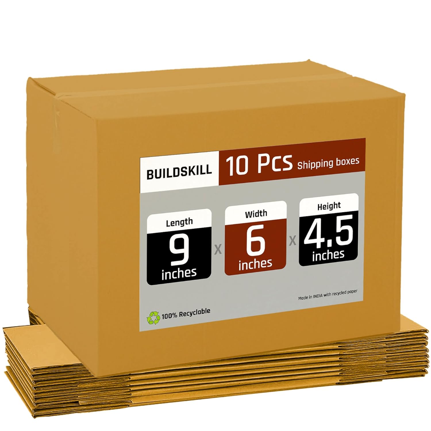 Buildskill 3 Ply Corrugated Box (XS)