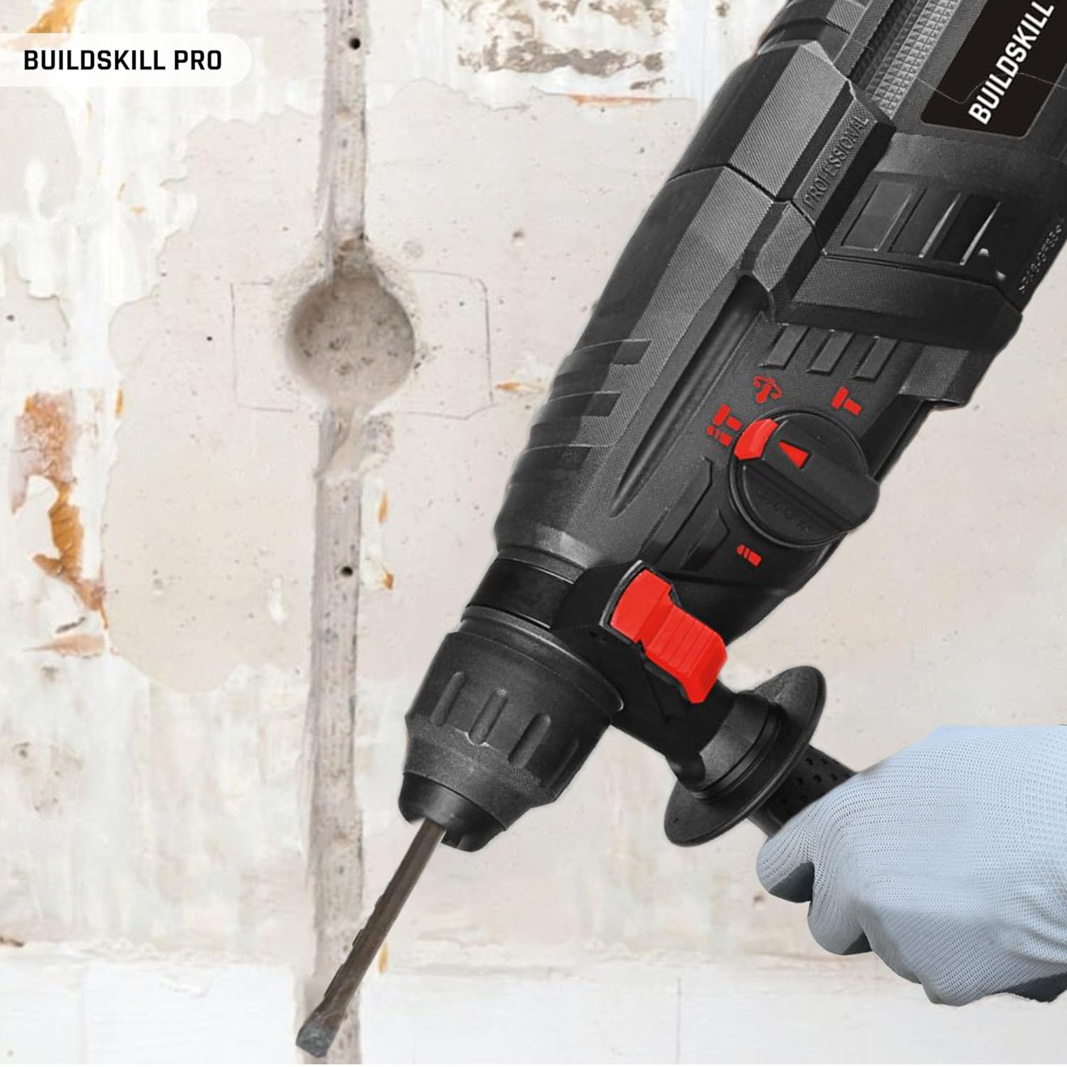 Buildskill 30MM Rotary Hammer Drill