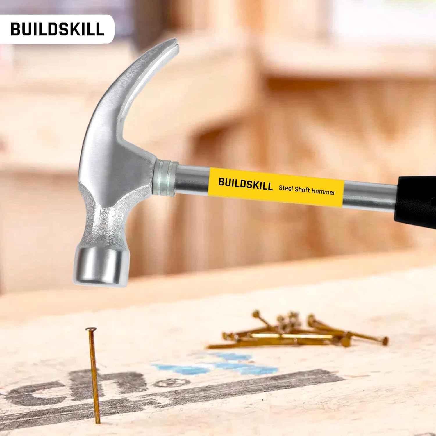Buildskill 8oz Steel Shaft Hammer