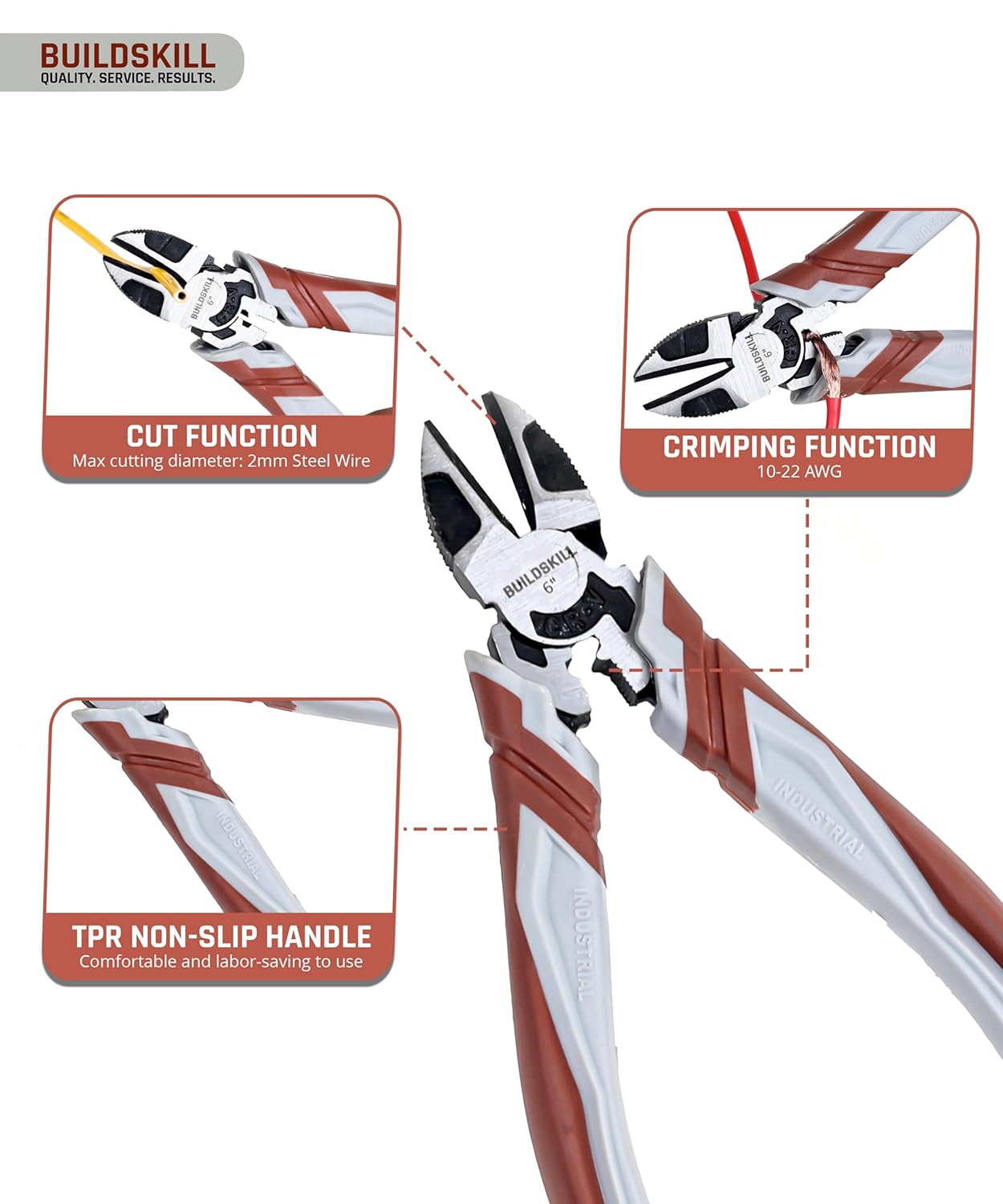 Buildskill CNC Plier Set (Pack of 3)