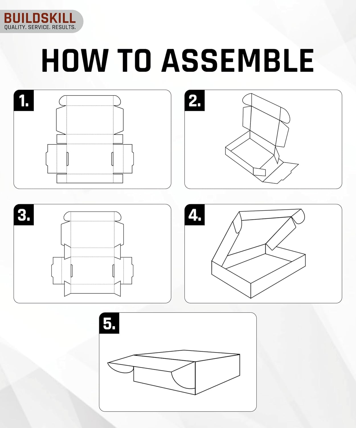Buildskill 3 Ply Mailer Box (Small)