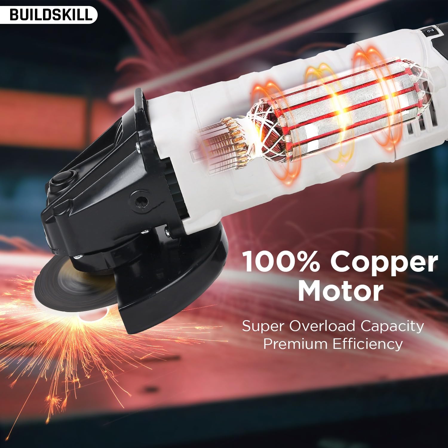 Angle Grinder with Fixed Speed ( 125mm)