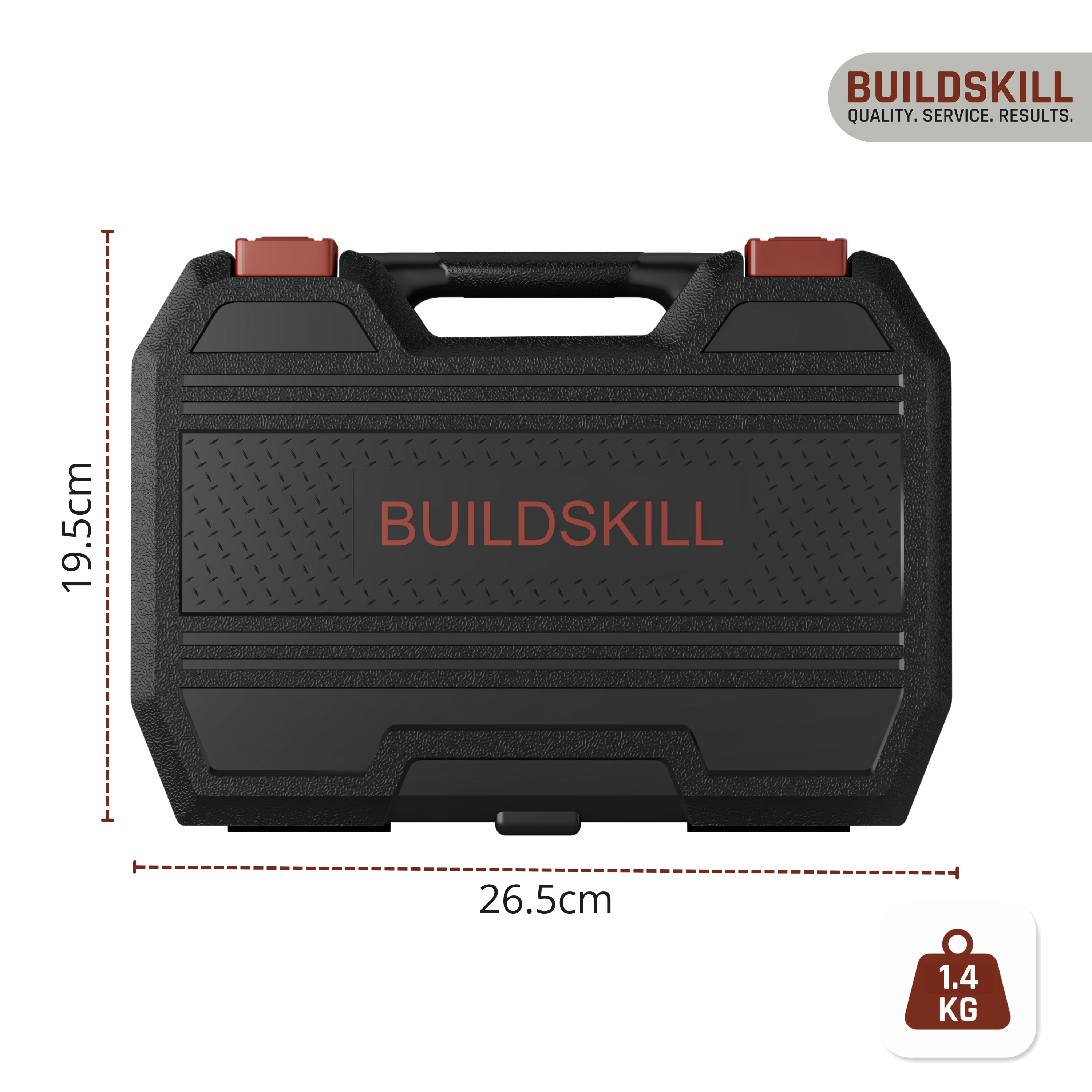 Buildskill 46 Pcs 1/4" Socket Set (4-14)